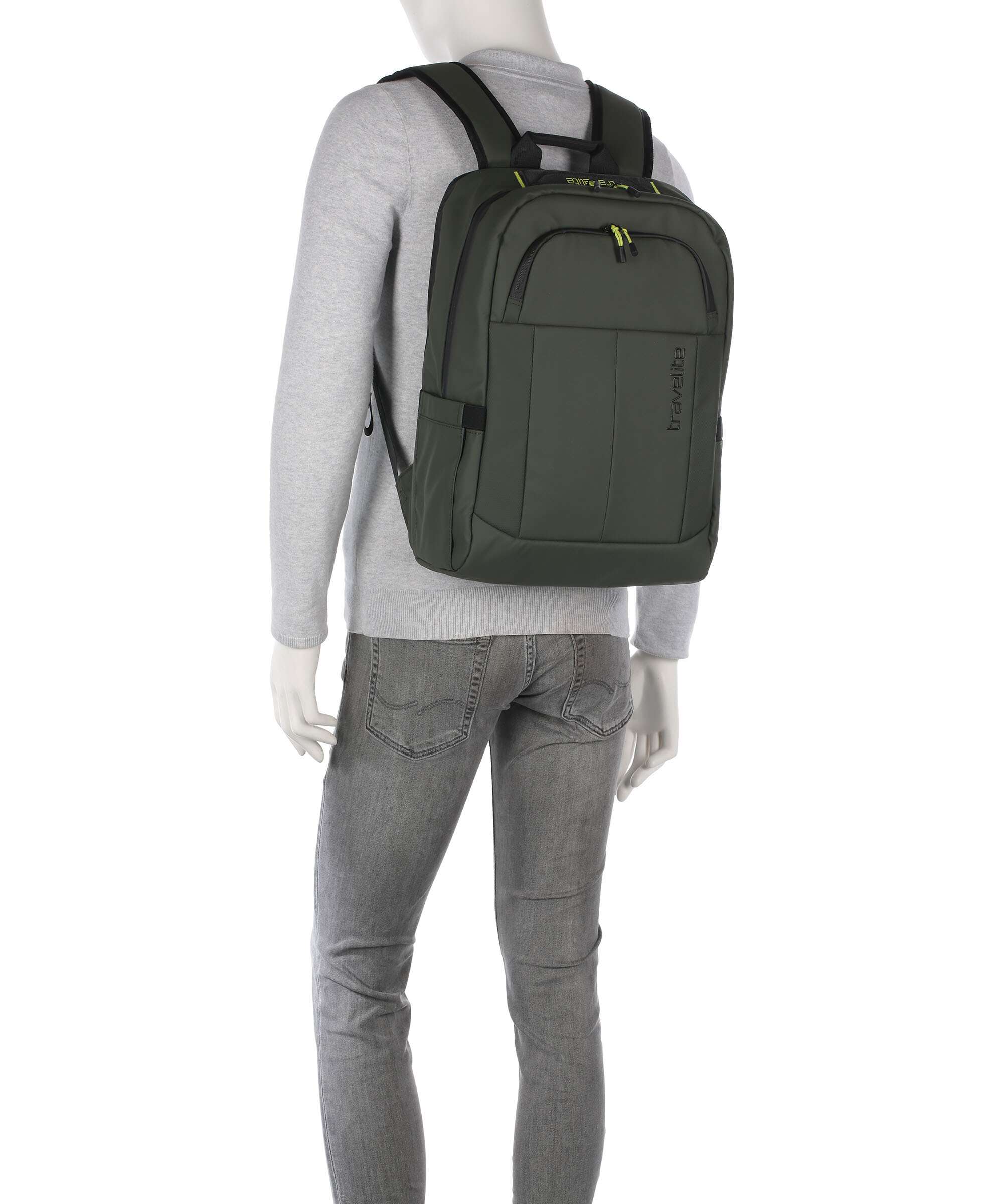 Travelite Briize M Backpack khaki - Image 3