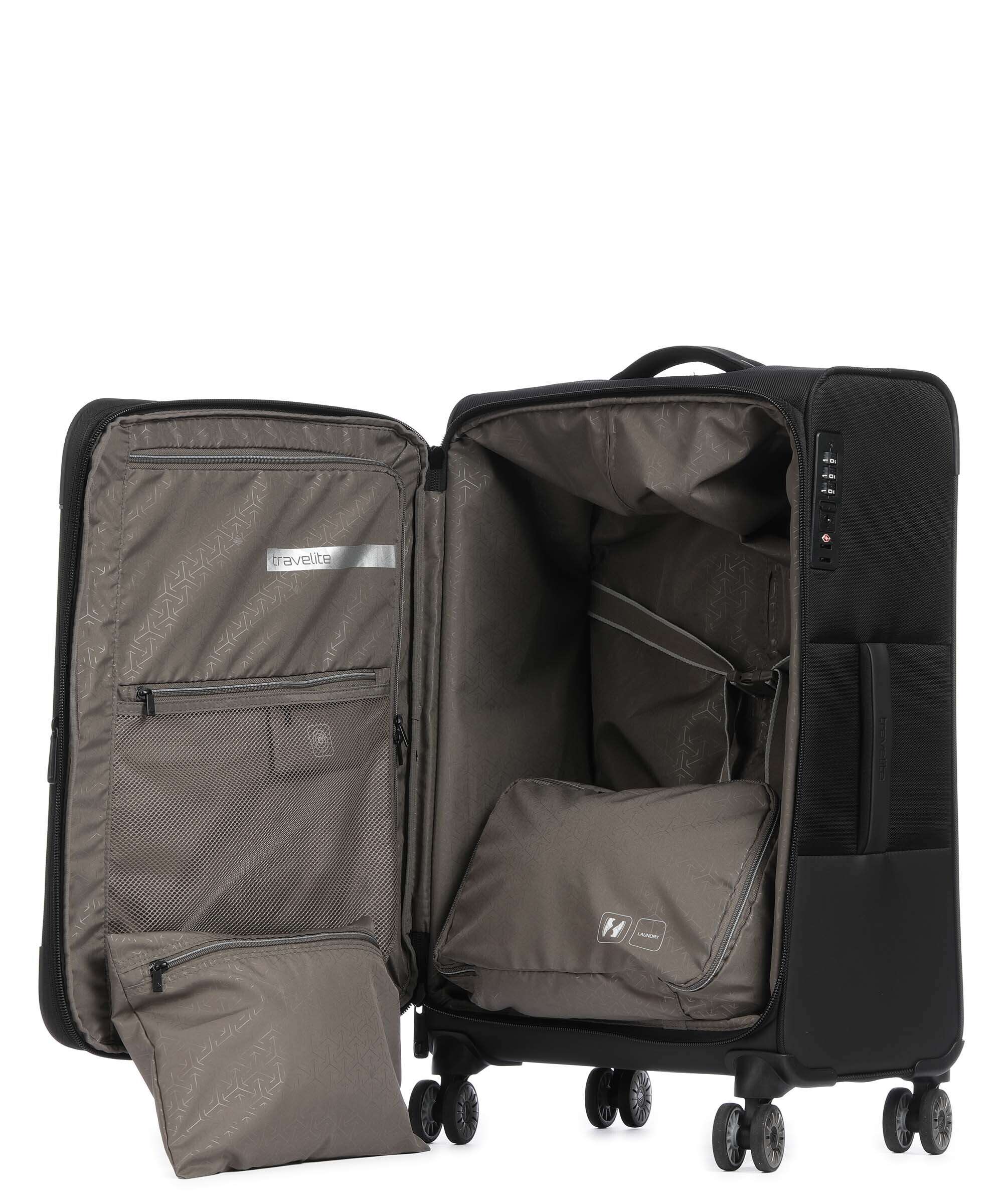 Travelite Crosslite 5.0 Spinner (4 wheels) schwarz - Image 6