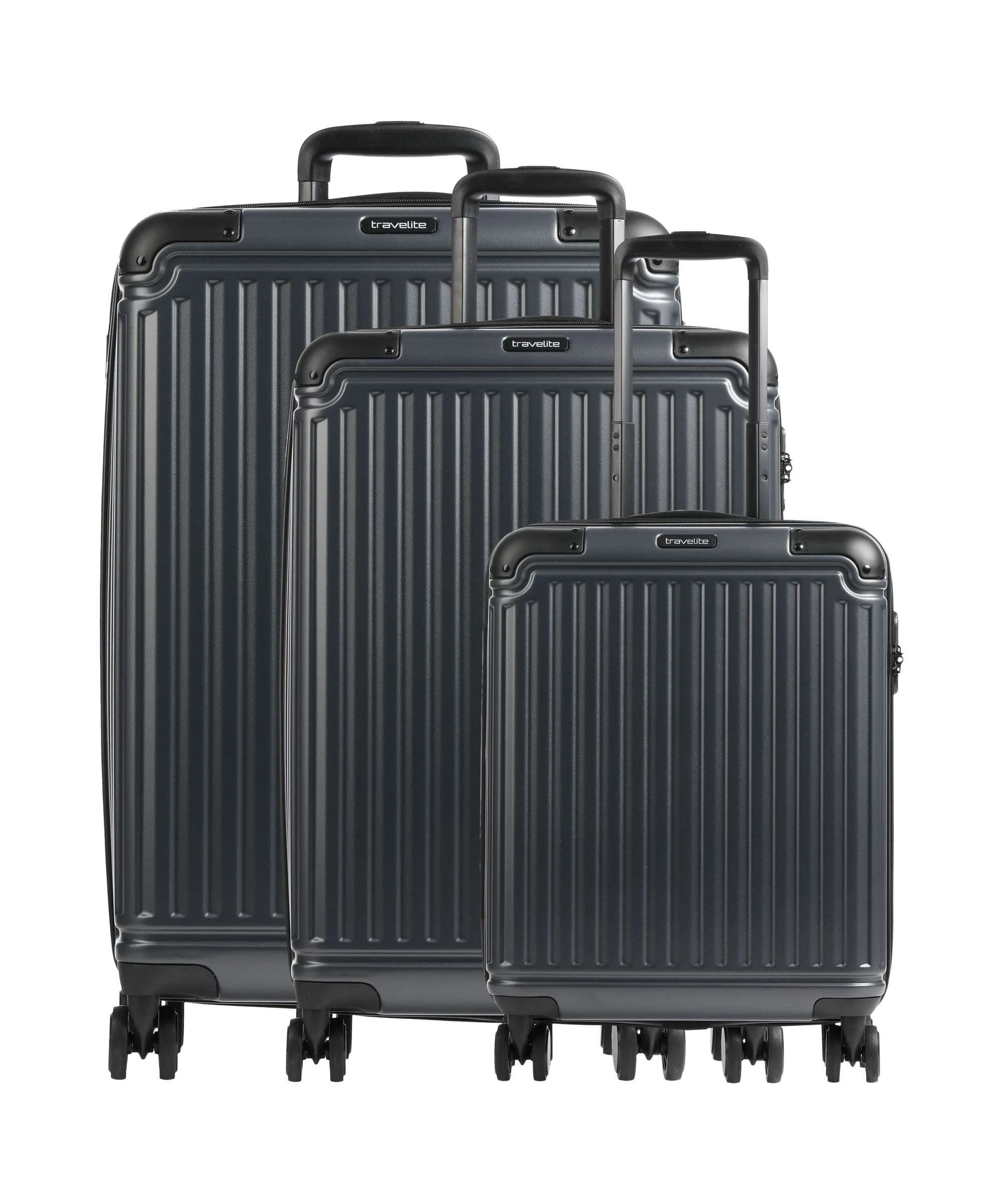 Travelite Cruise Suitcase set (4 wheels) anthrazit