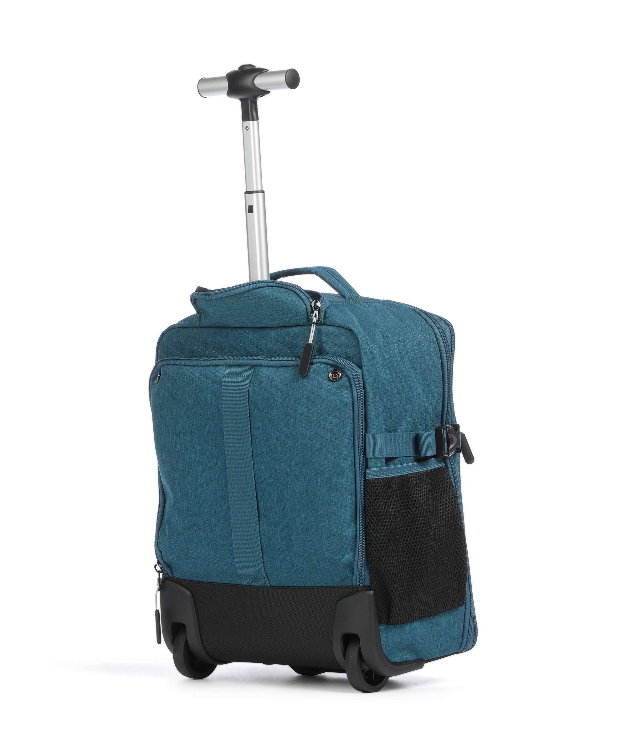 Travelite Kick Off Backpack with wheels petrol - Image 2