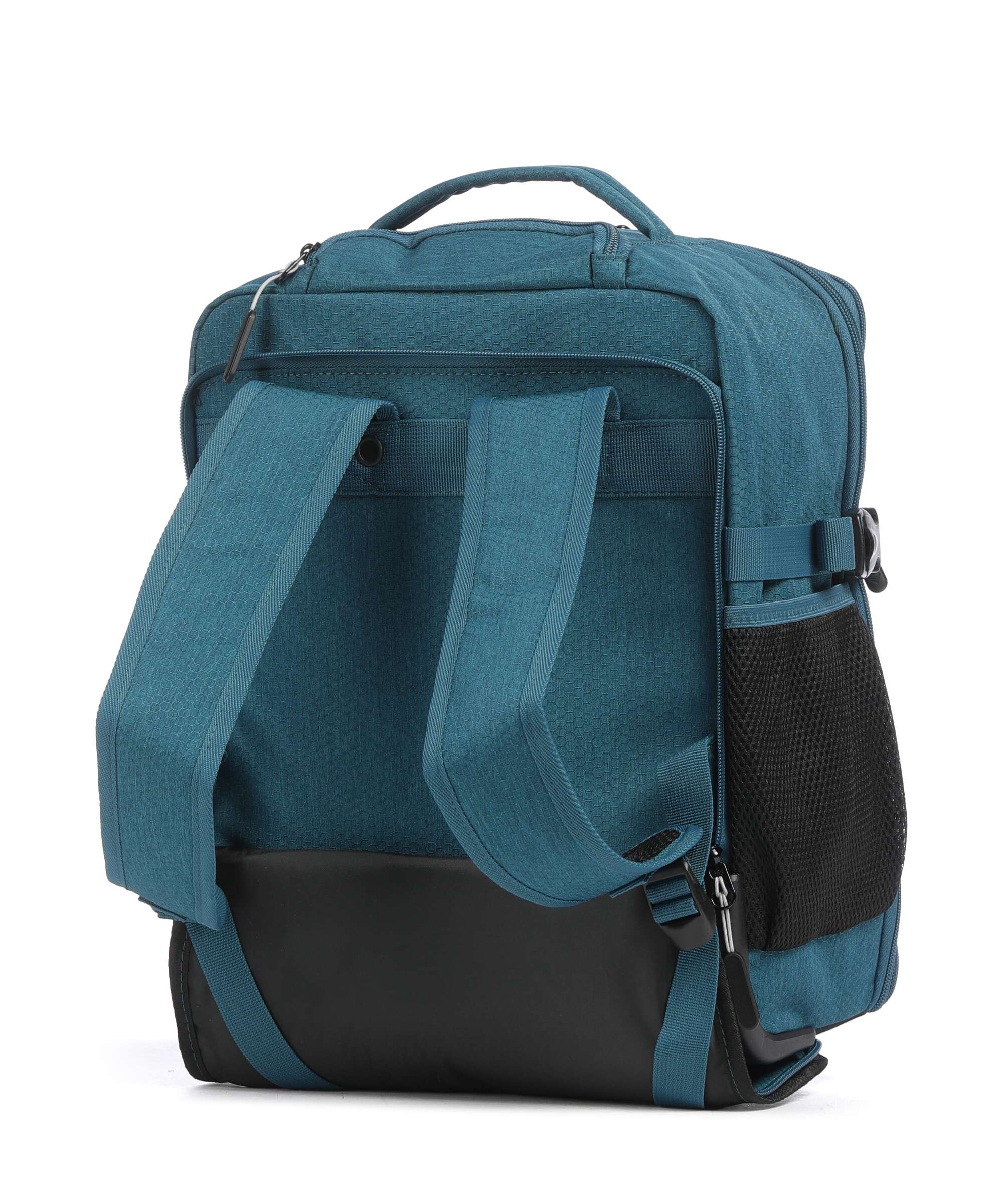 Travelite Kick Off Backpack with wheels petrol - Image 3