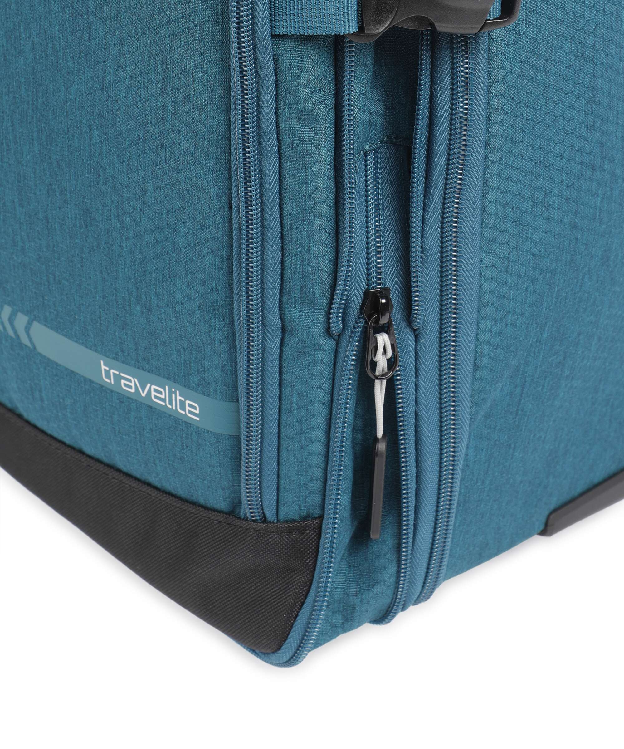 Travelite Kick Off Backpack with wheels petrol - Image 4