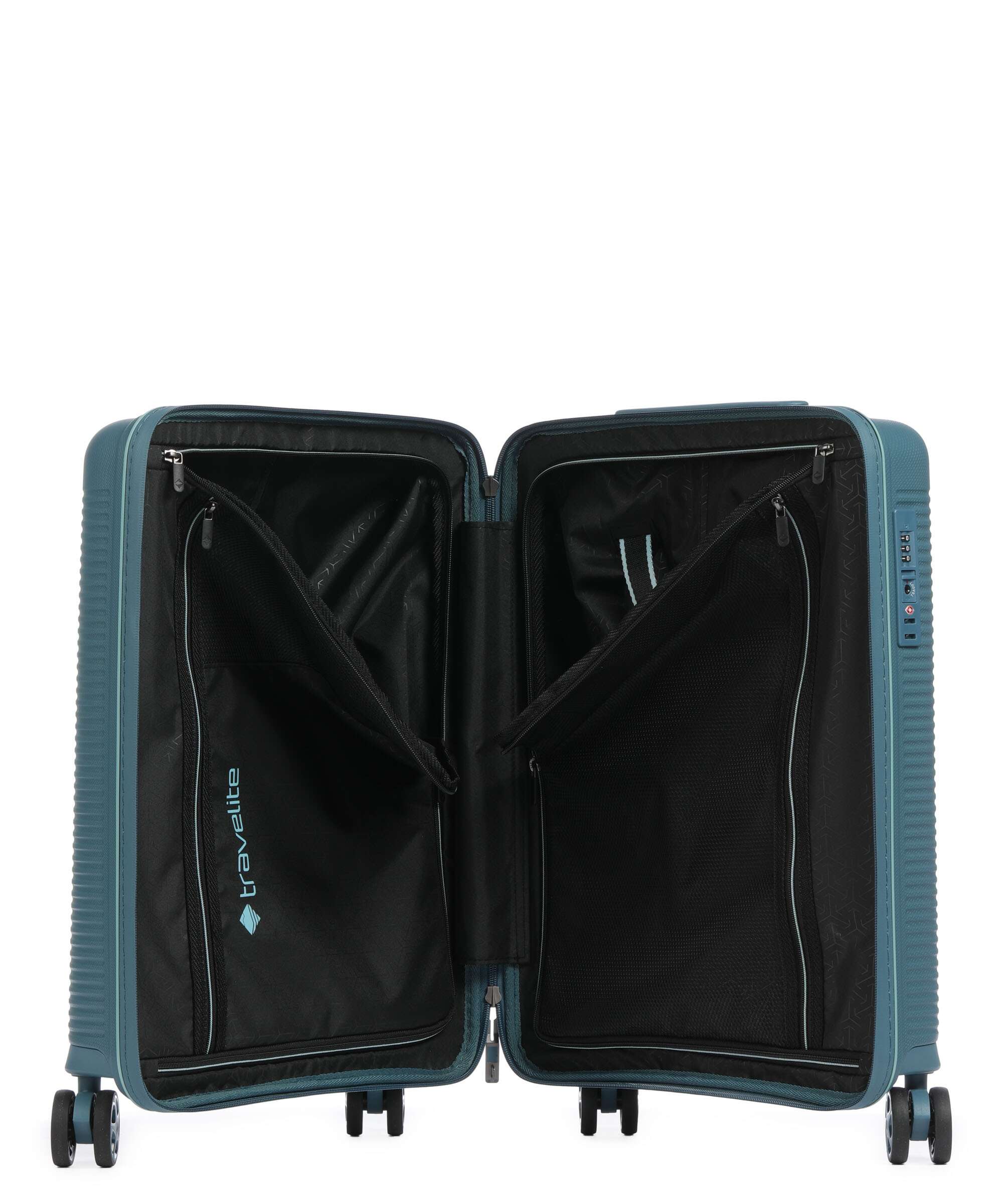 Travelite Roomer Spinner (4 wheels) aqua - Image 5