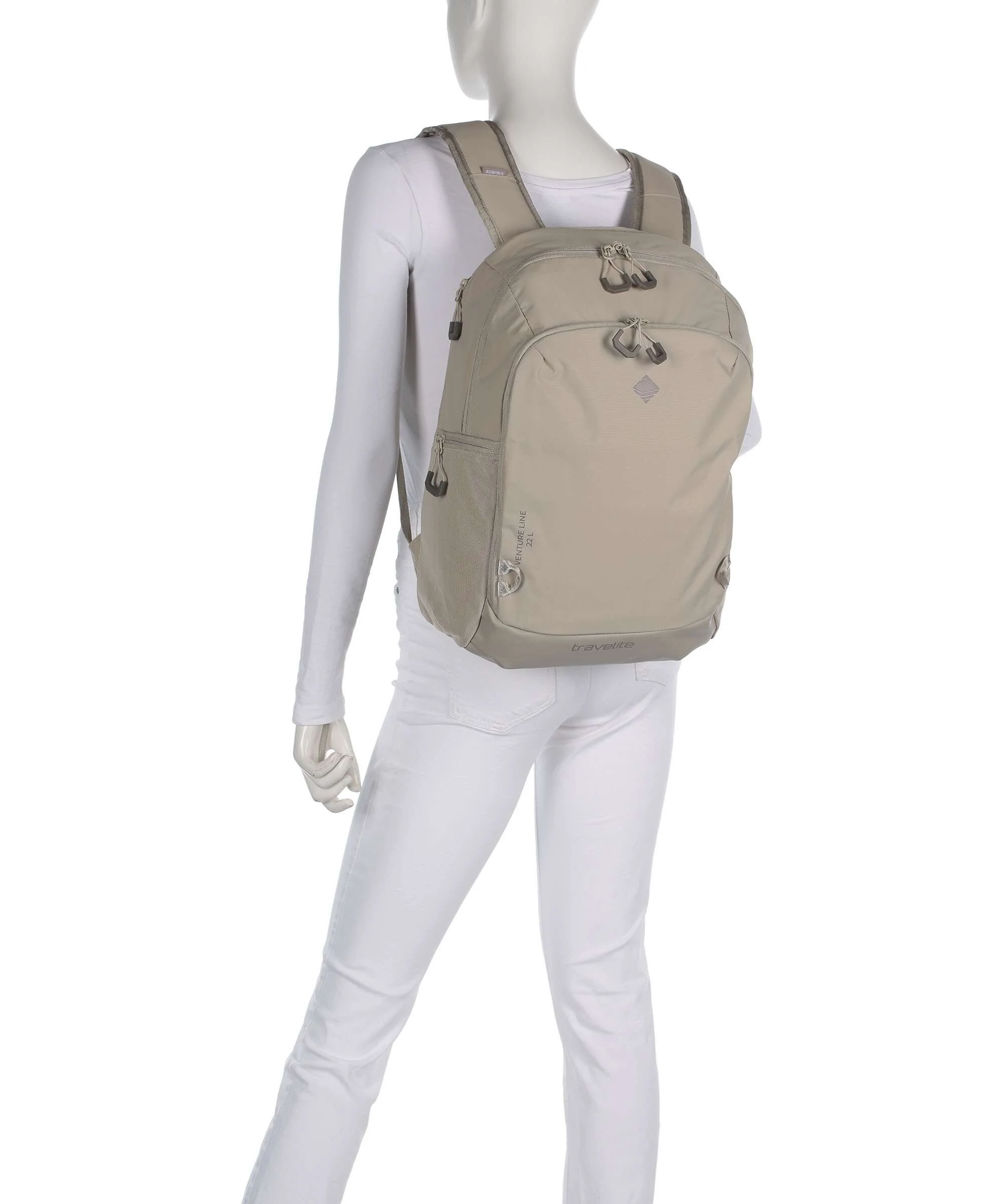 Travelite Venture Line M Backpack sand - Image 3