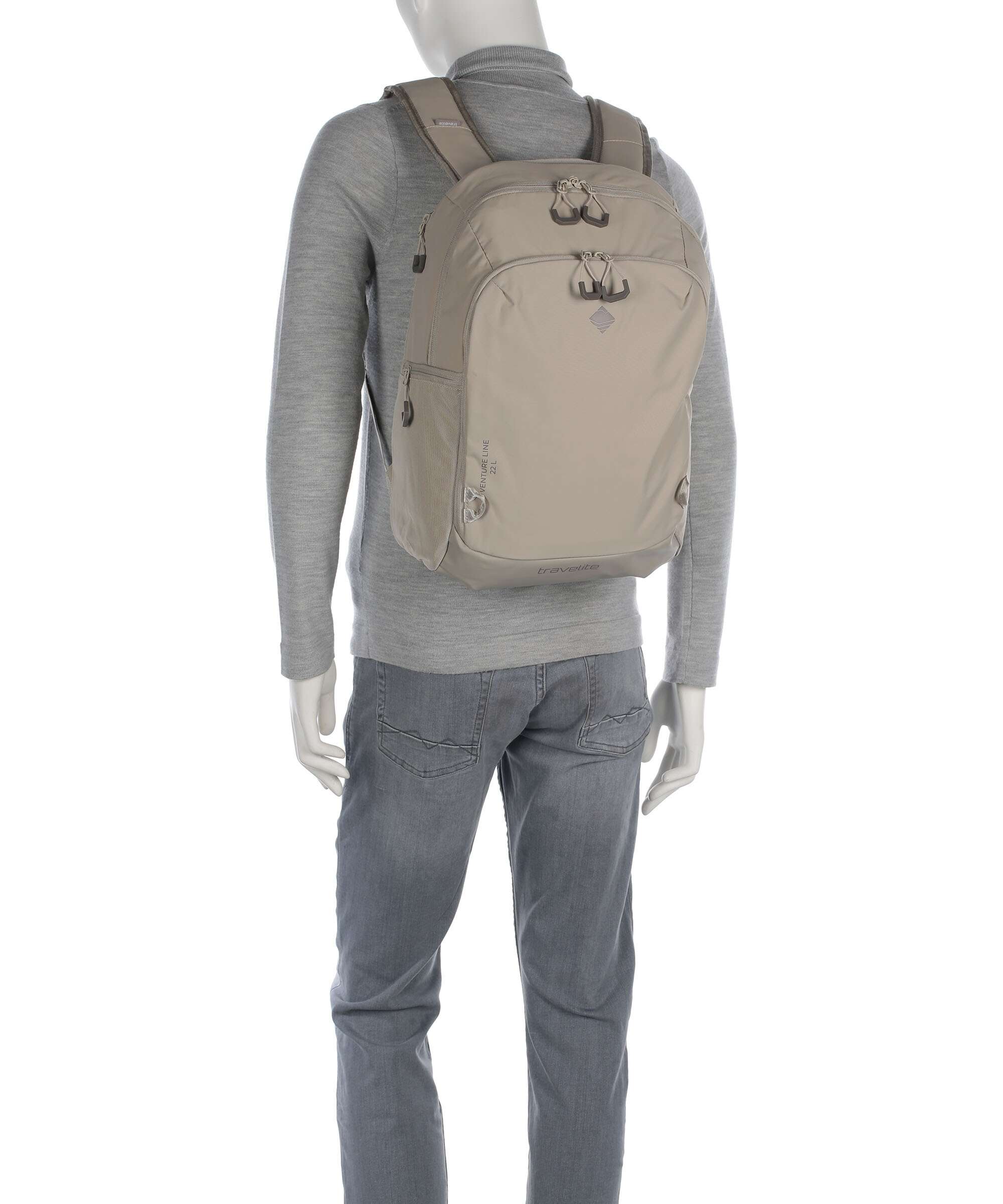 Travelite Venture Line M Backpack sand - Image 4