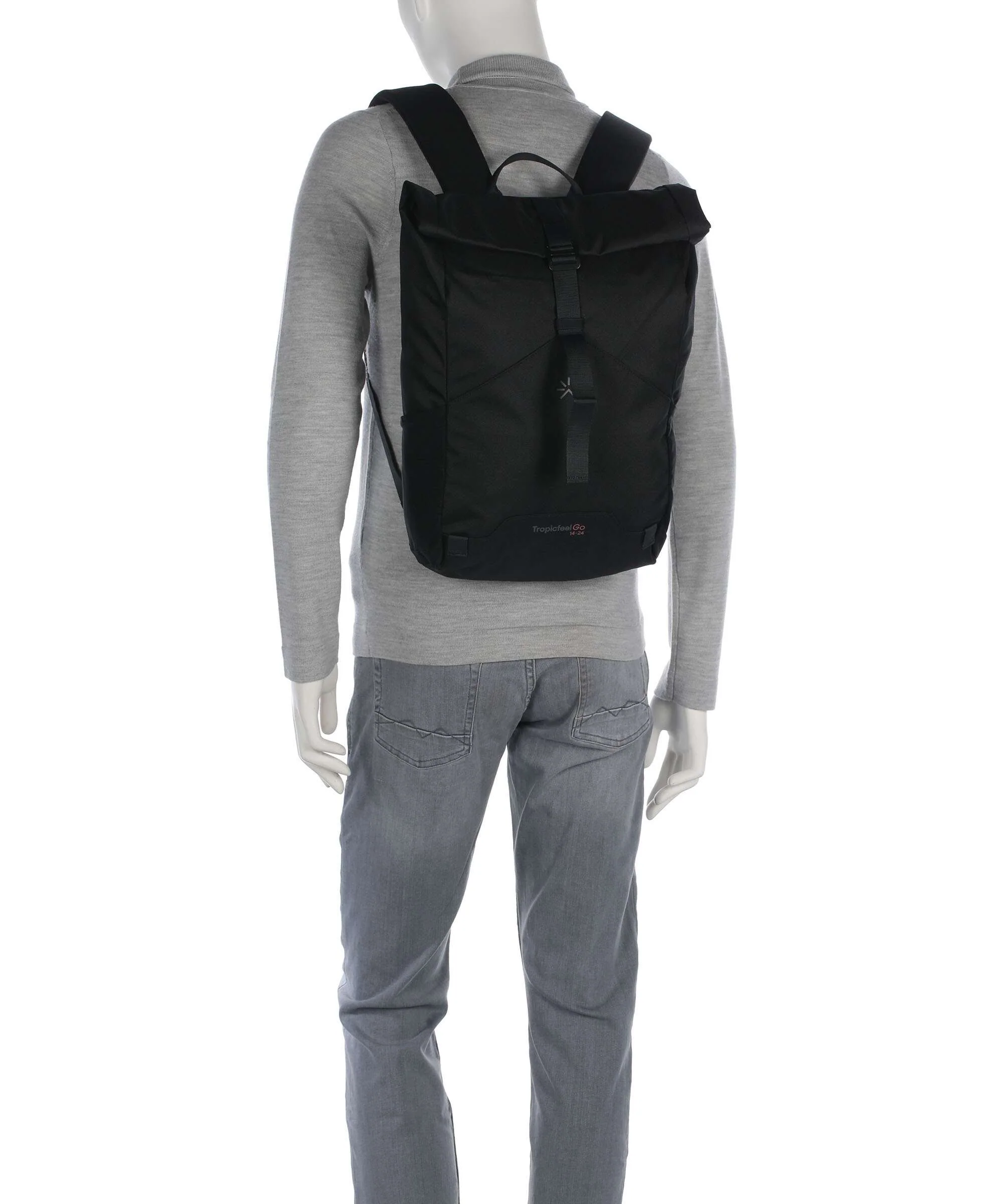 Tropicfeel Roll Go Rolltop backpack core black - Image 4