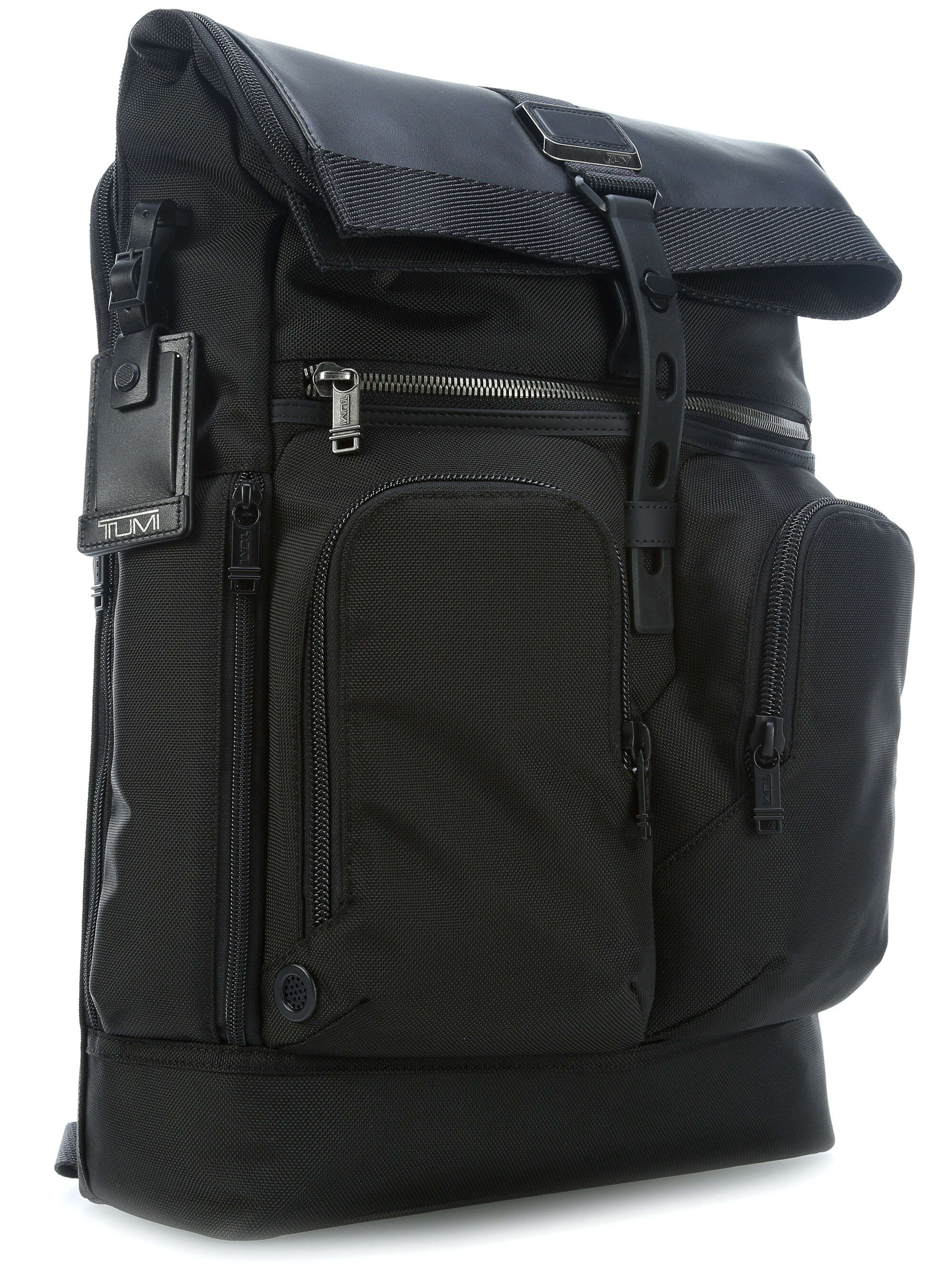 tumi Alpha Bravo London Rolltop backpack black - Image 2
