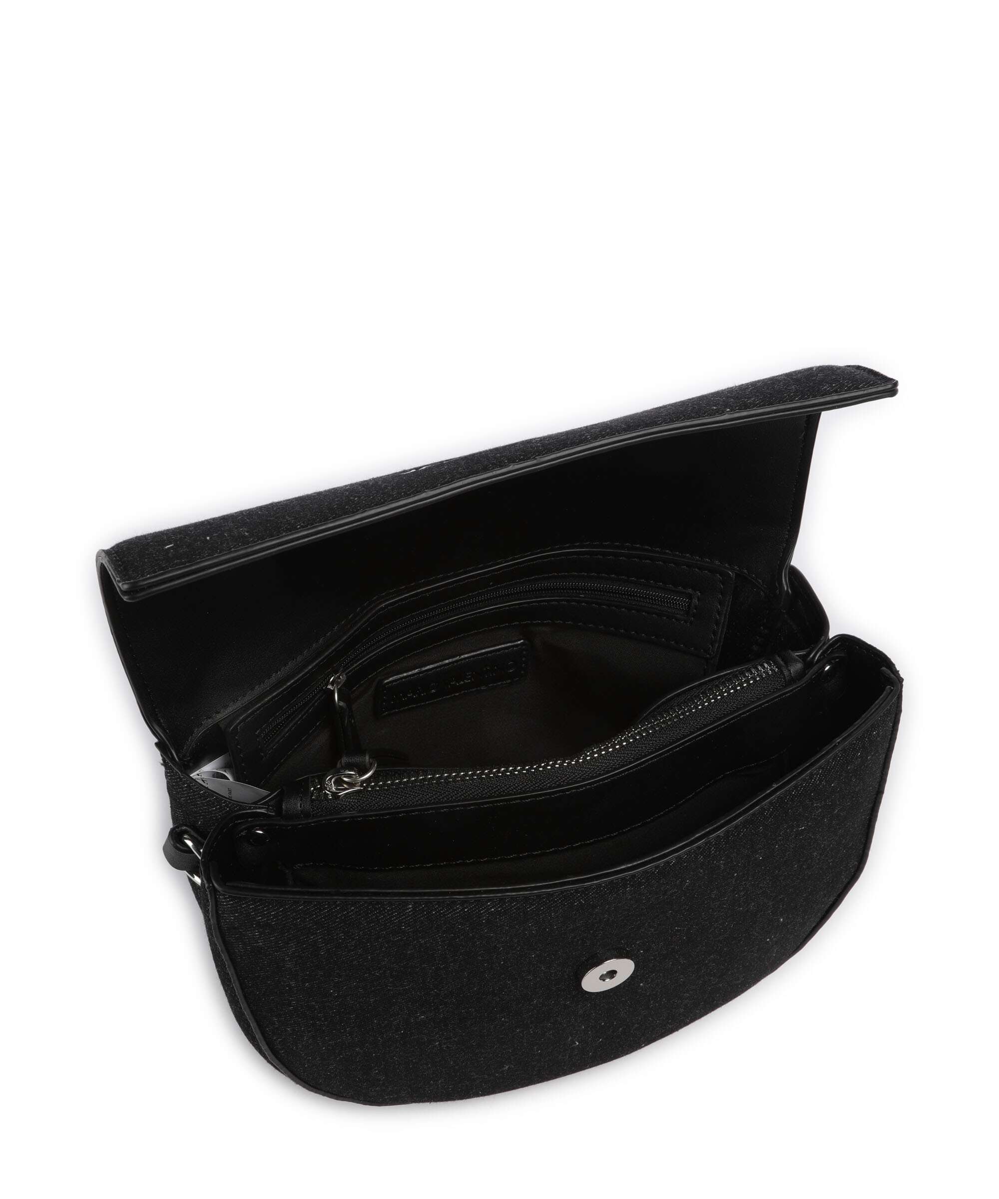 Valentino Bags Bigs Denim Crossbody bag nero - Image 5