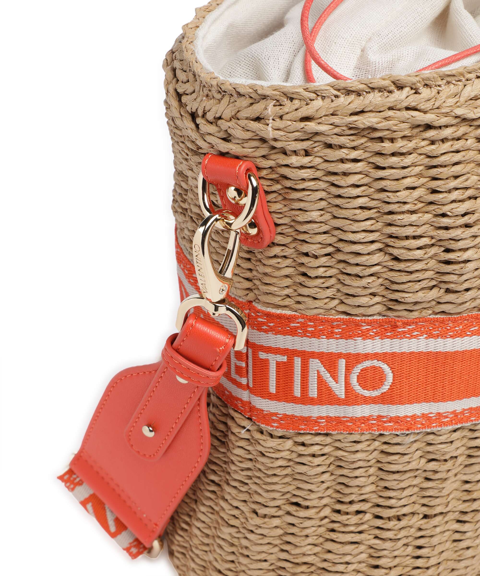 Valentino Bags Boho Tote bag naturale/arancio - Image 3