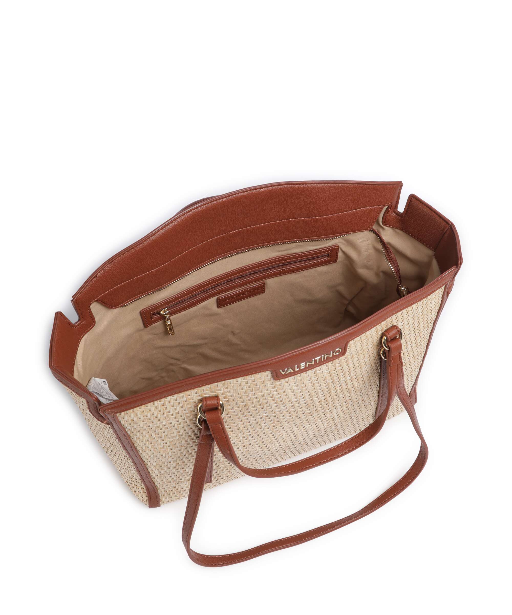 Valentino Bags Demetra Tote bag naturale/cuoio - Image 5