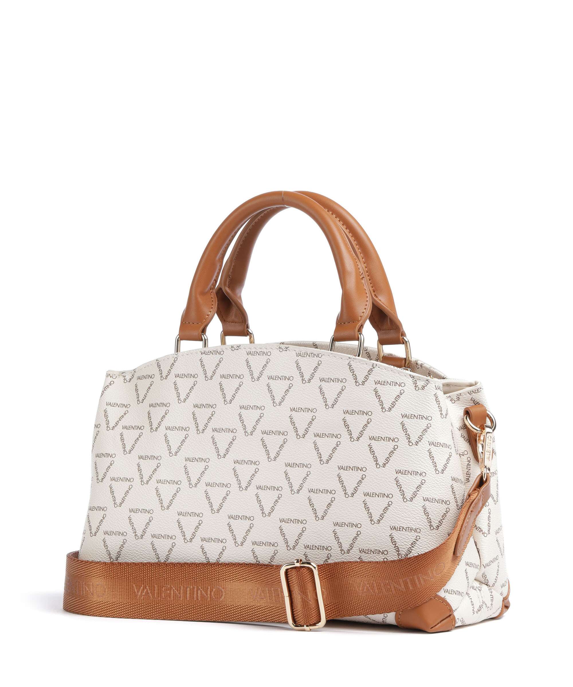 Valentino Bags Lady Re Handbag bianco/cuoio - Image 2