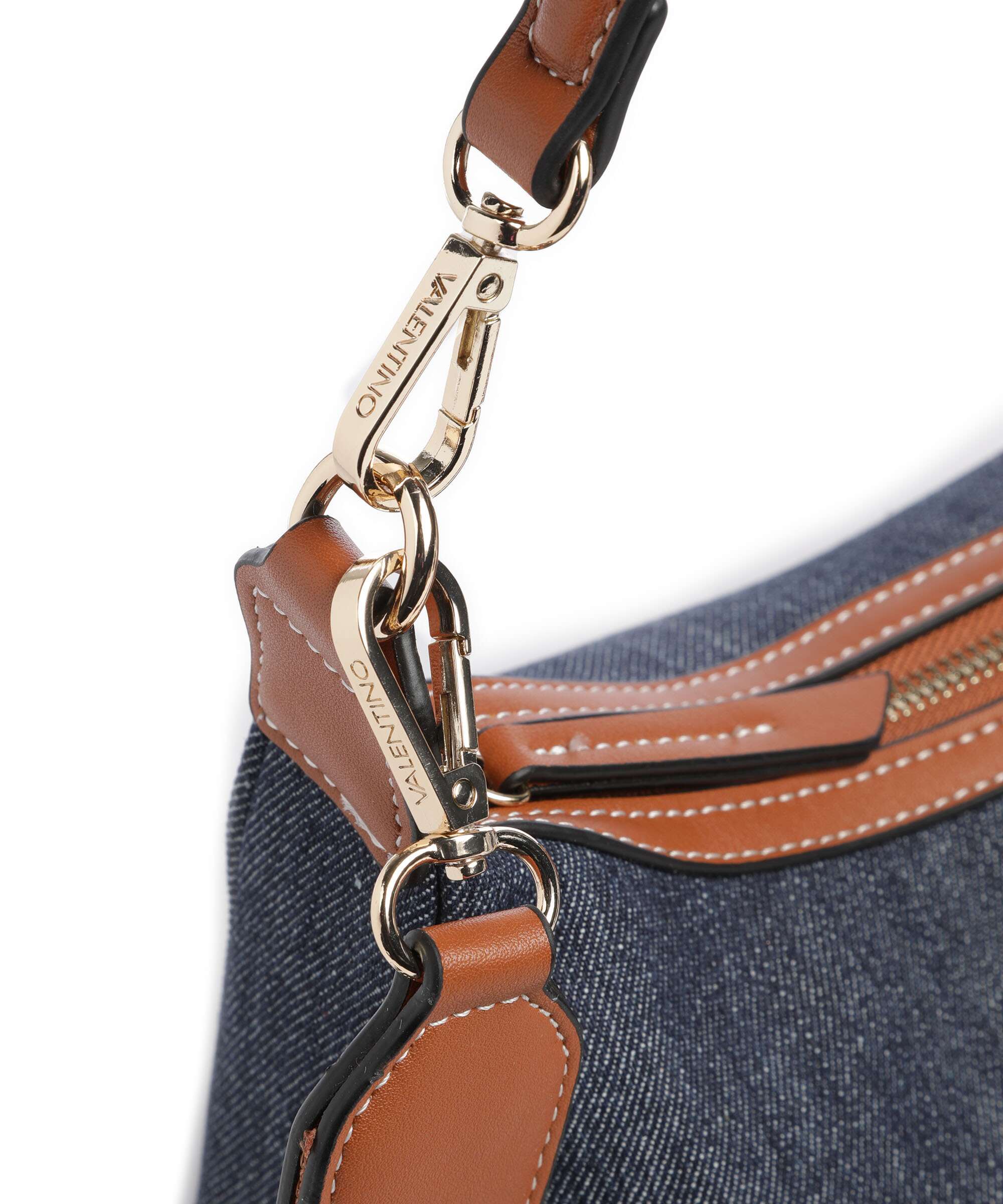 Valentino Bags Leith Shoulder bag denim/cuoio - Image 3