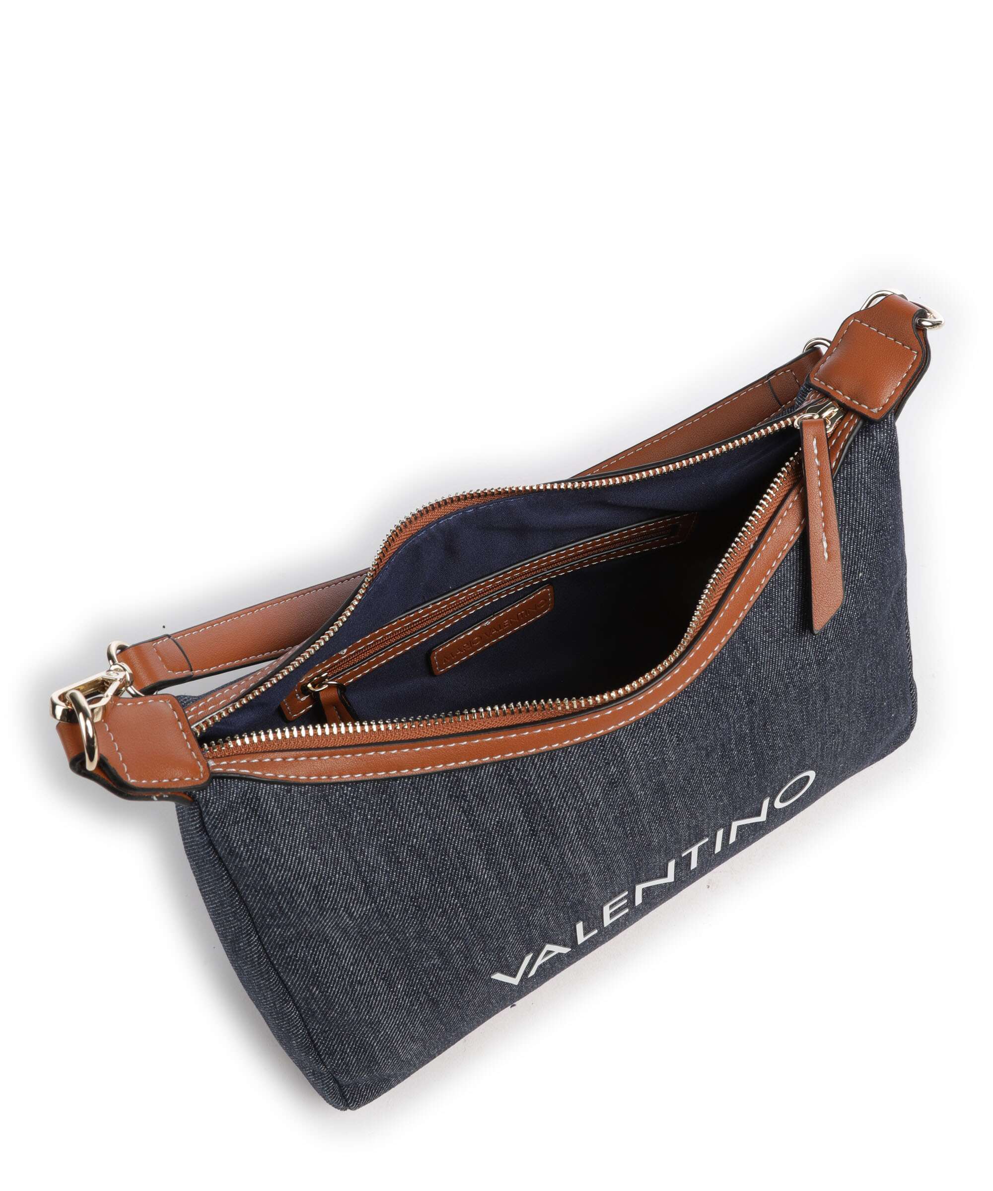 Valentino Bags Leith Shoulder bag denim/cuoio - Image 5