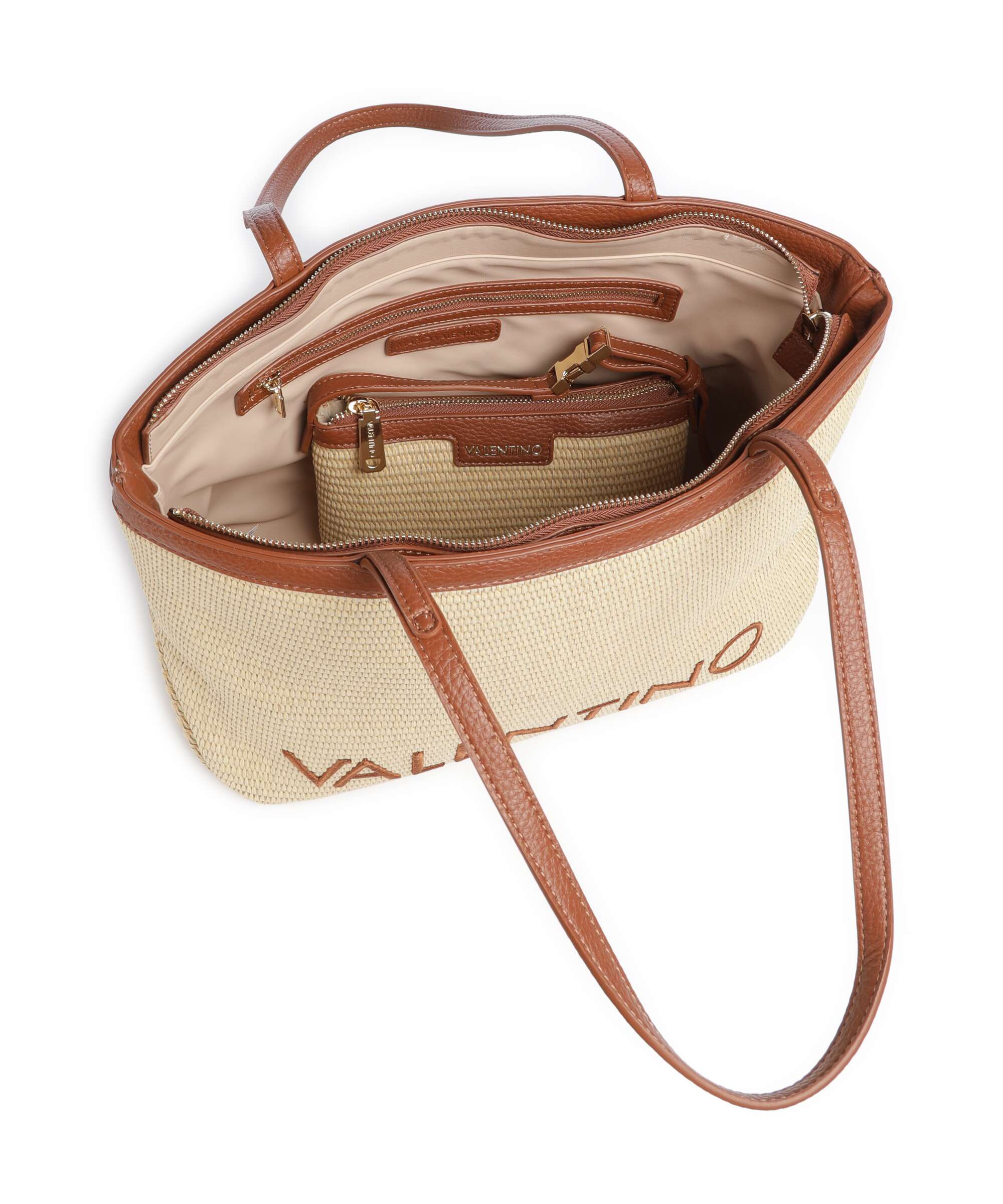 Valentino Bags Maiam Tote bag naturale/cuoio - Image 5