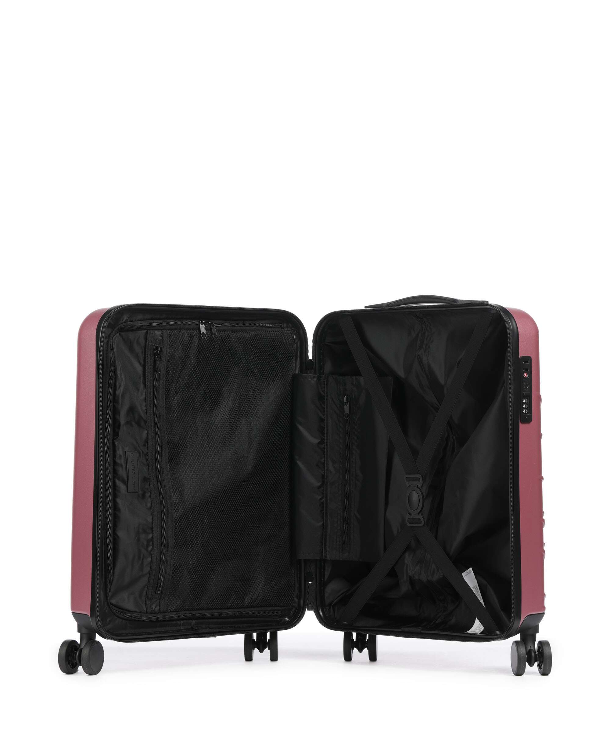 Valentino Bags Mars Spinner (4 wheels) rosa antico - Image 5