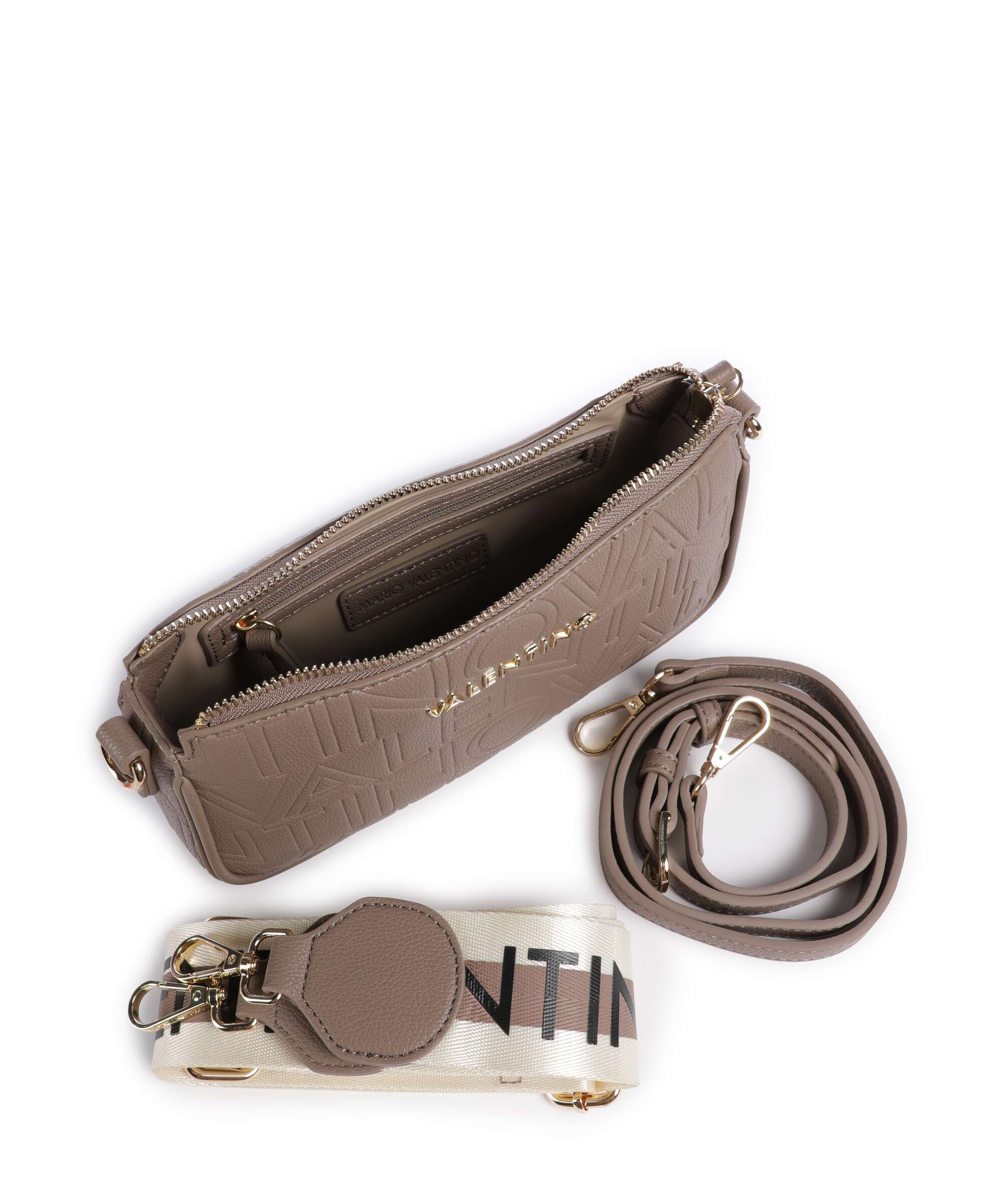 Valentino Bags Pansy Crossbody bag taupe - Image 4