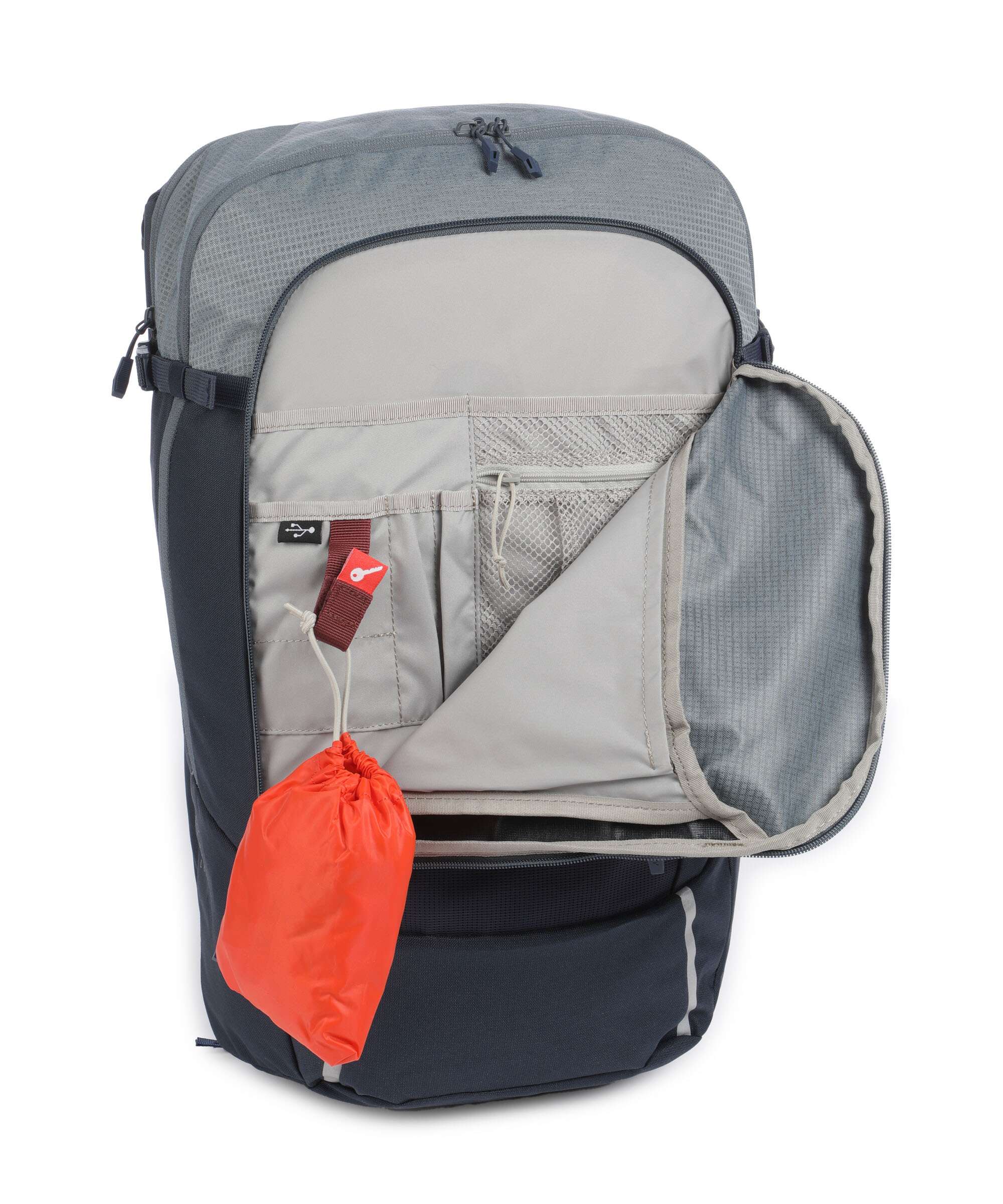 Vaude Cycle II 28 QMR 2.0 Bike pannier heron - Image 5