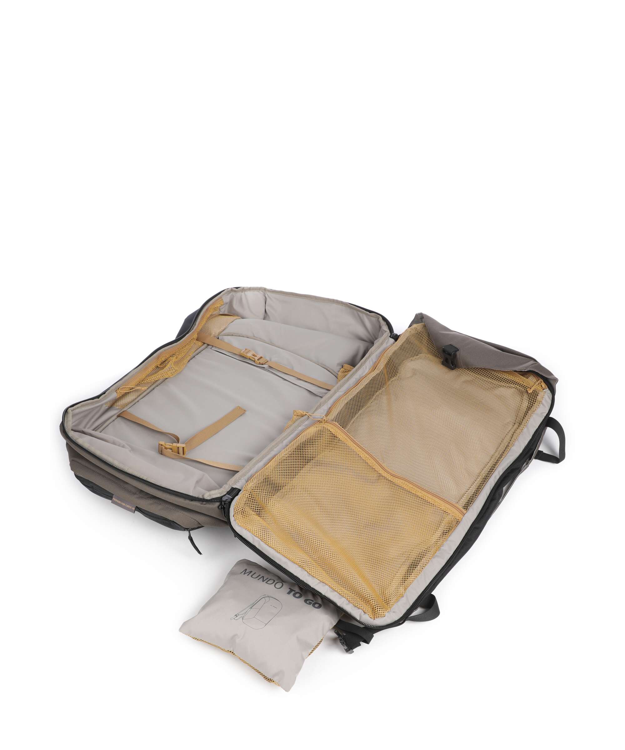 Vaude Mundo 65+ To Go Travel backpack deer brown - Image 8