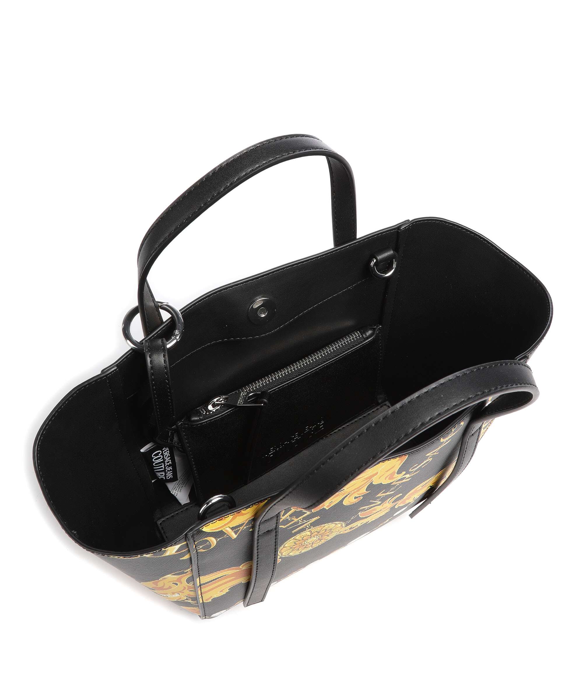Versace Jeans Couture Graphic Handbag black/gold - Image 8