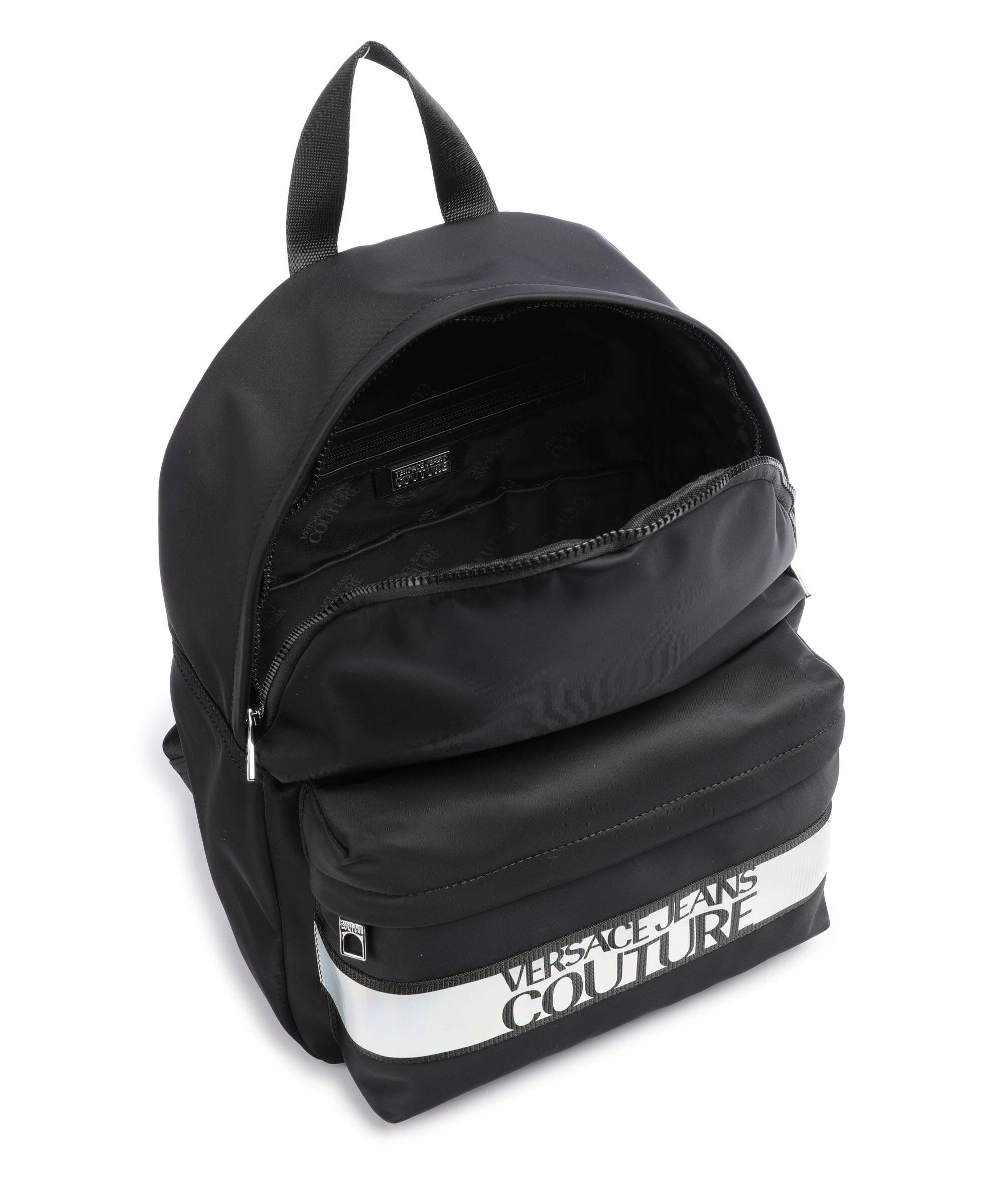 Versace Jeans Couture Iconic Logo Backpack black/silver - Image 5