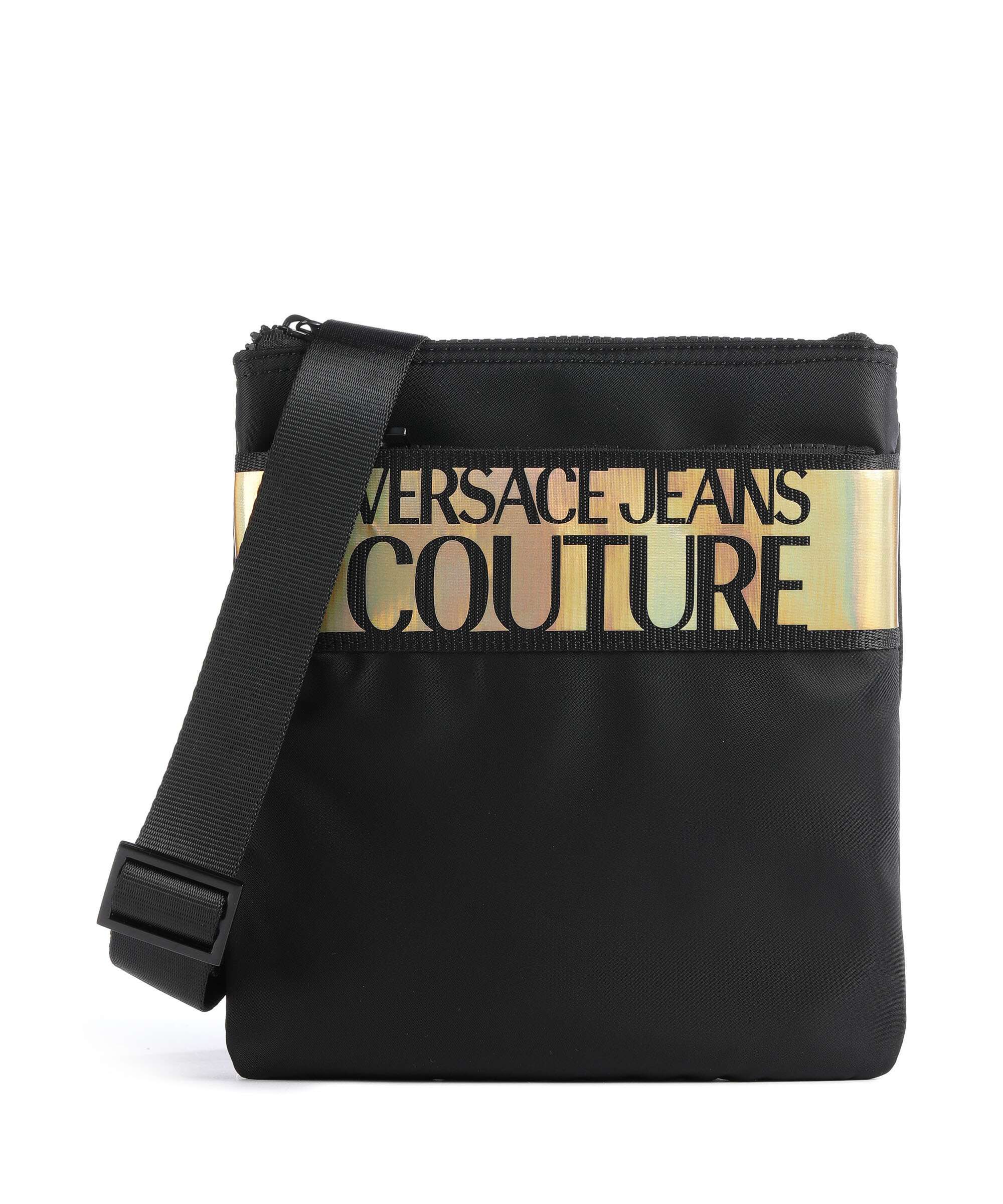 Versace Jeans Couture Iconic Logo Crossbody bag black/gold