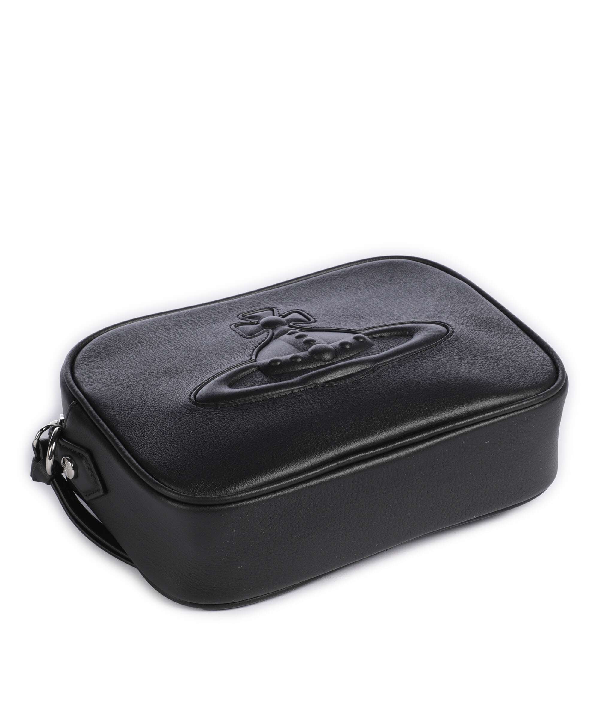 Vivienne Westwood Anna Smooth Injected Orb Crossbody bag black - Image 5