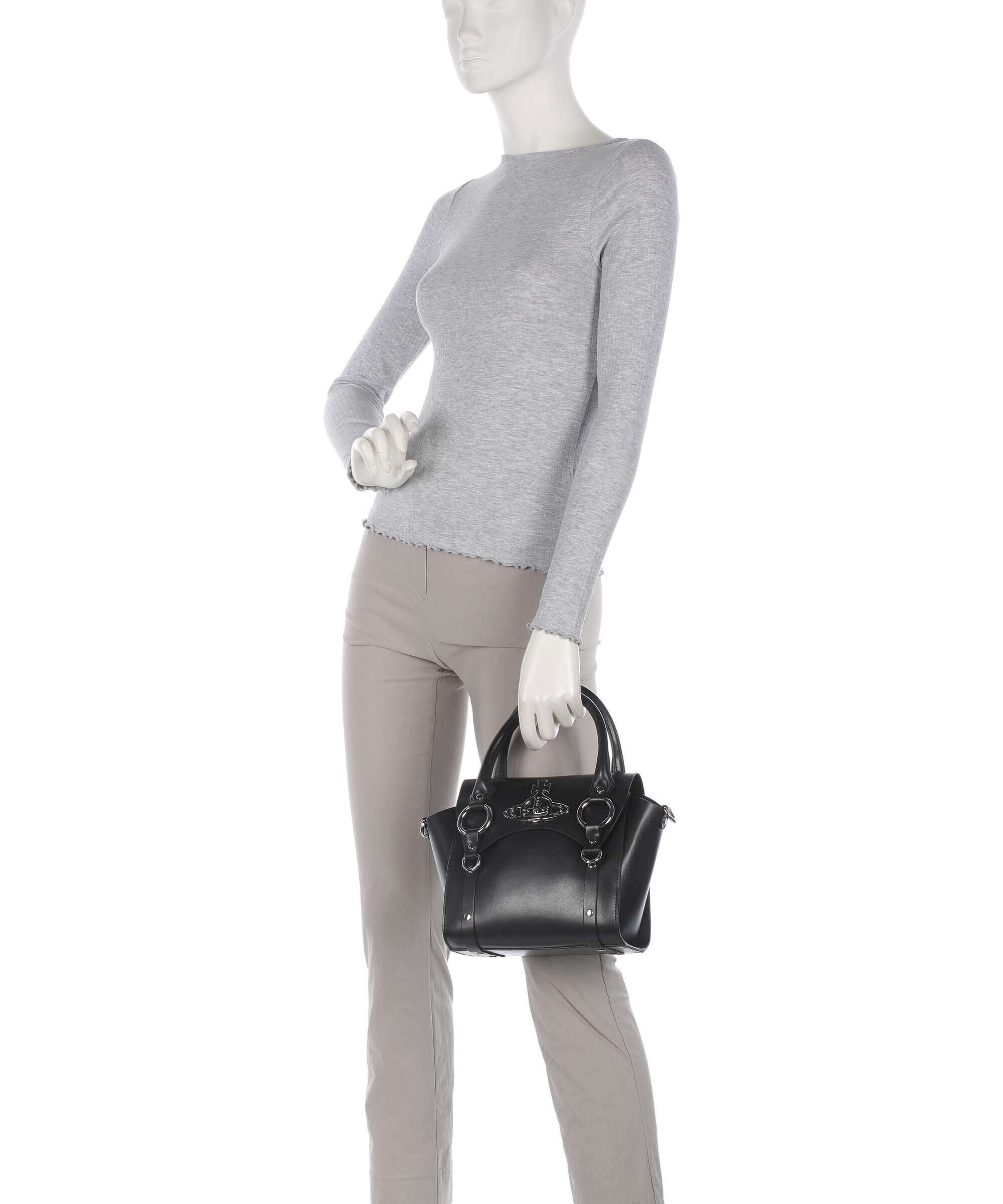 Vivienne Westwood Betty Smooth Small Handbag black - Image 3