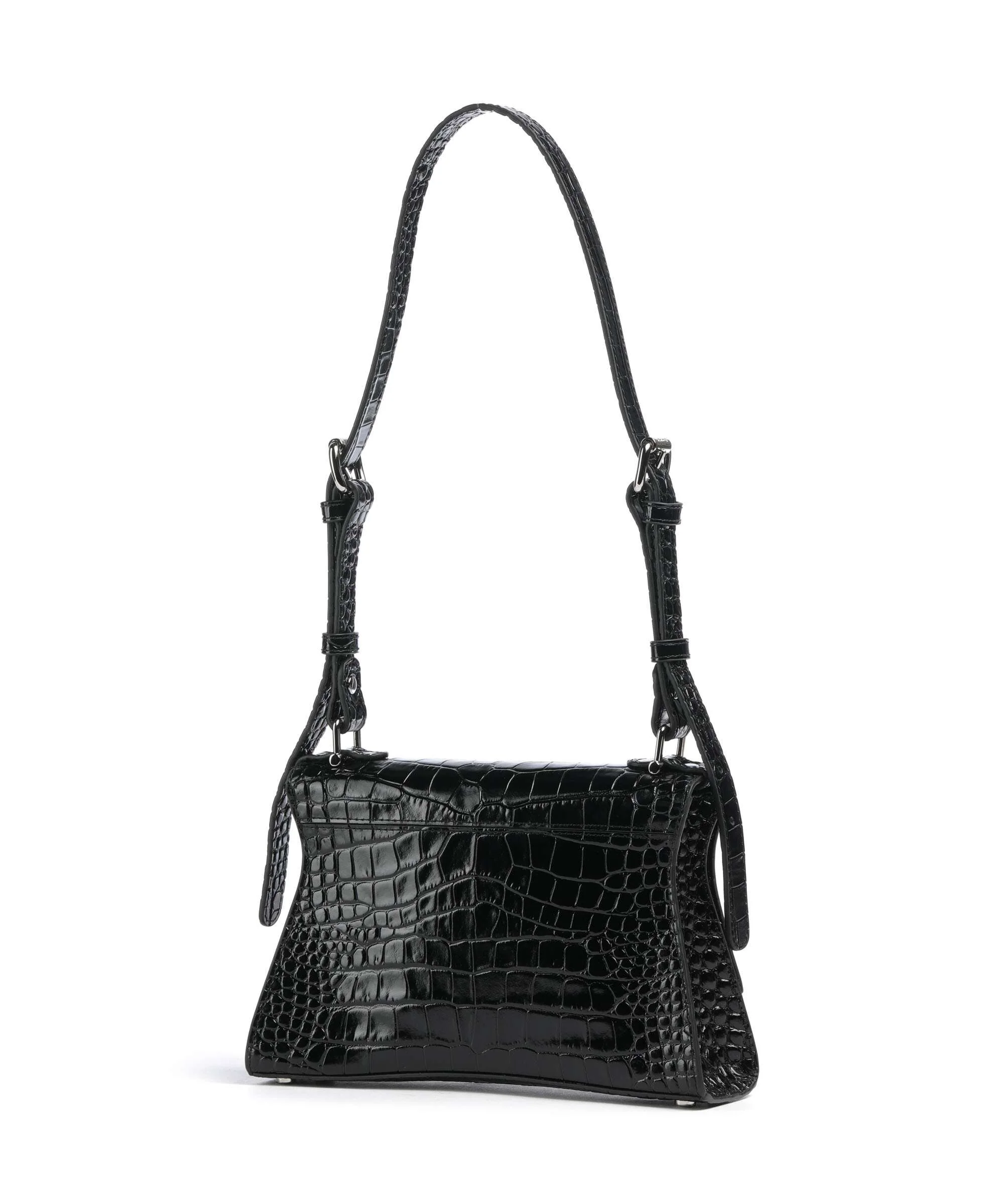Vivienne Westwood Bianca Embossed Croc S Shoulder bag black - Image 2