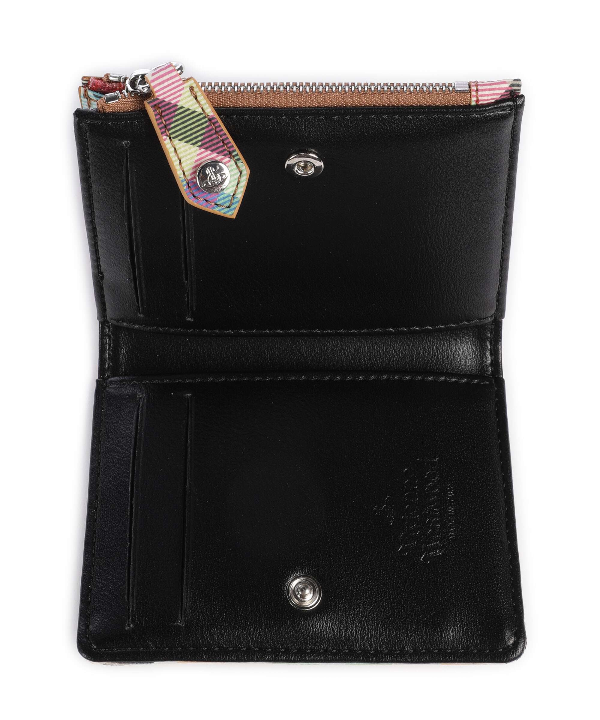 Vivienne Westwood Buccia D'Arancia Slim Credit card holder heather plaid - Image 2