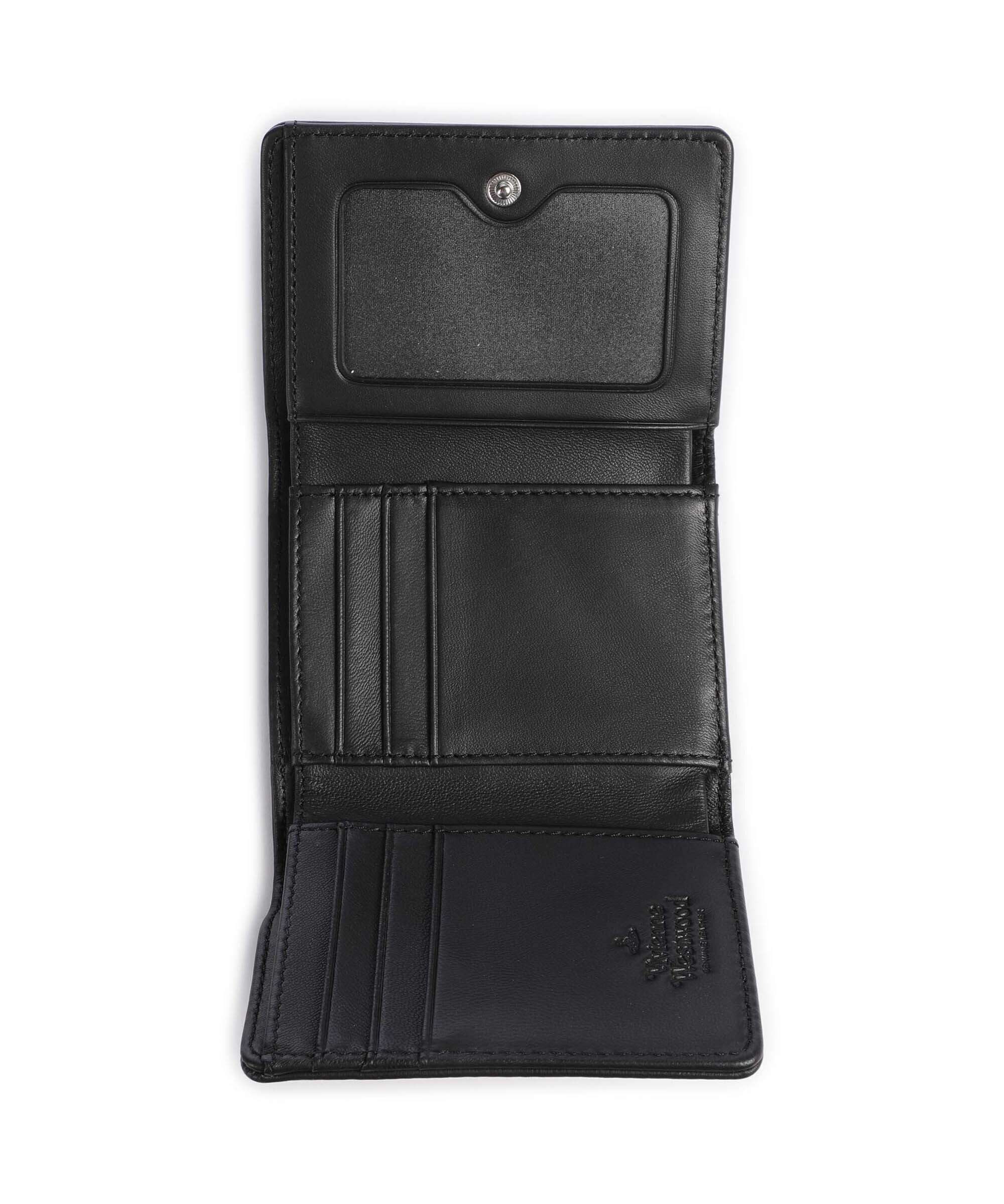 Vivienne Westwood Frame Nappa Small Wallet black - Image 2
