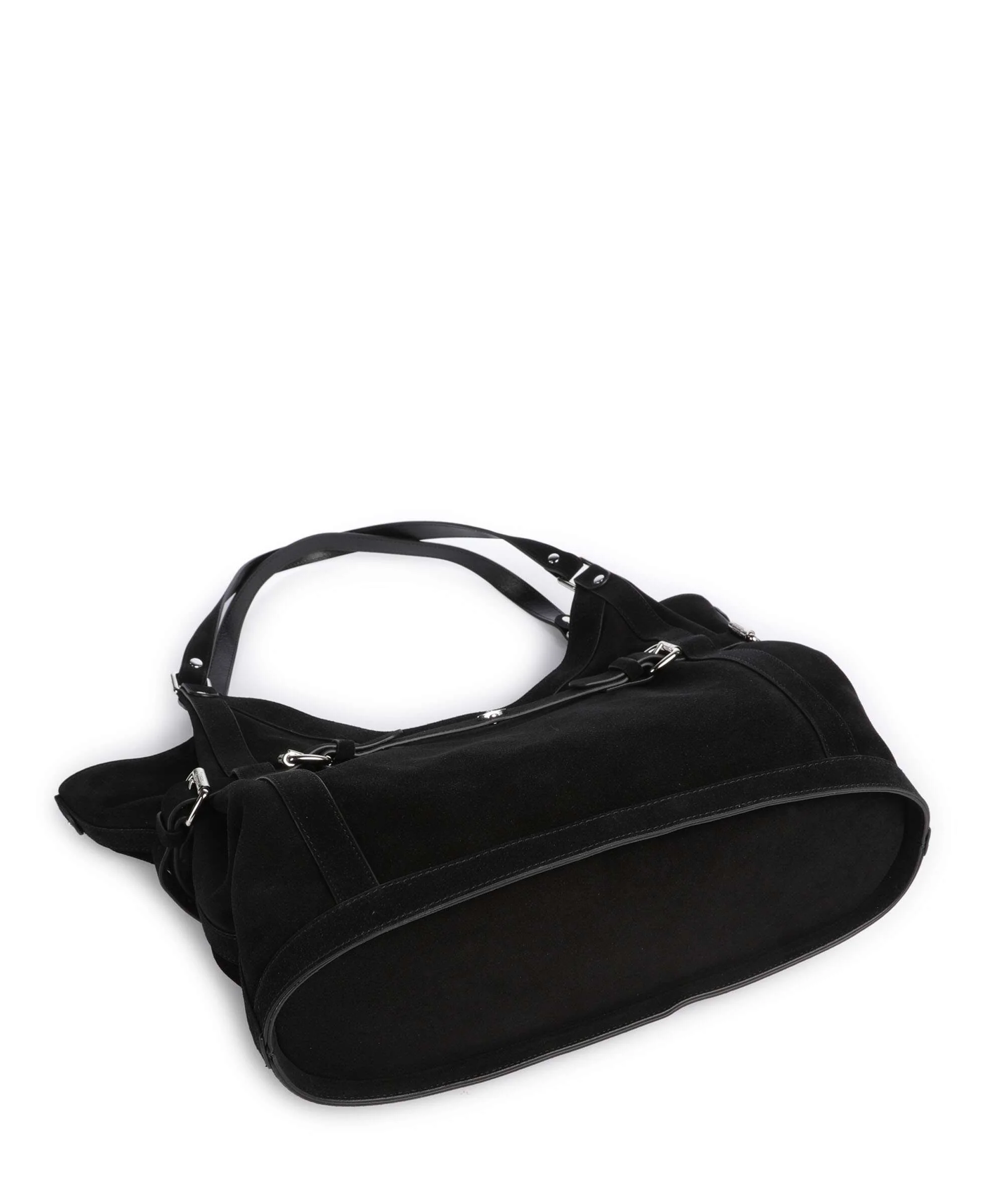 Vivienne Westwood Frankie Suede Large Tote bag black - Image 5