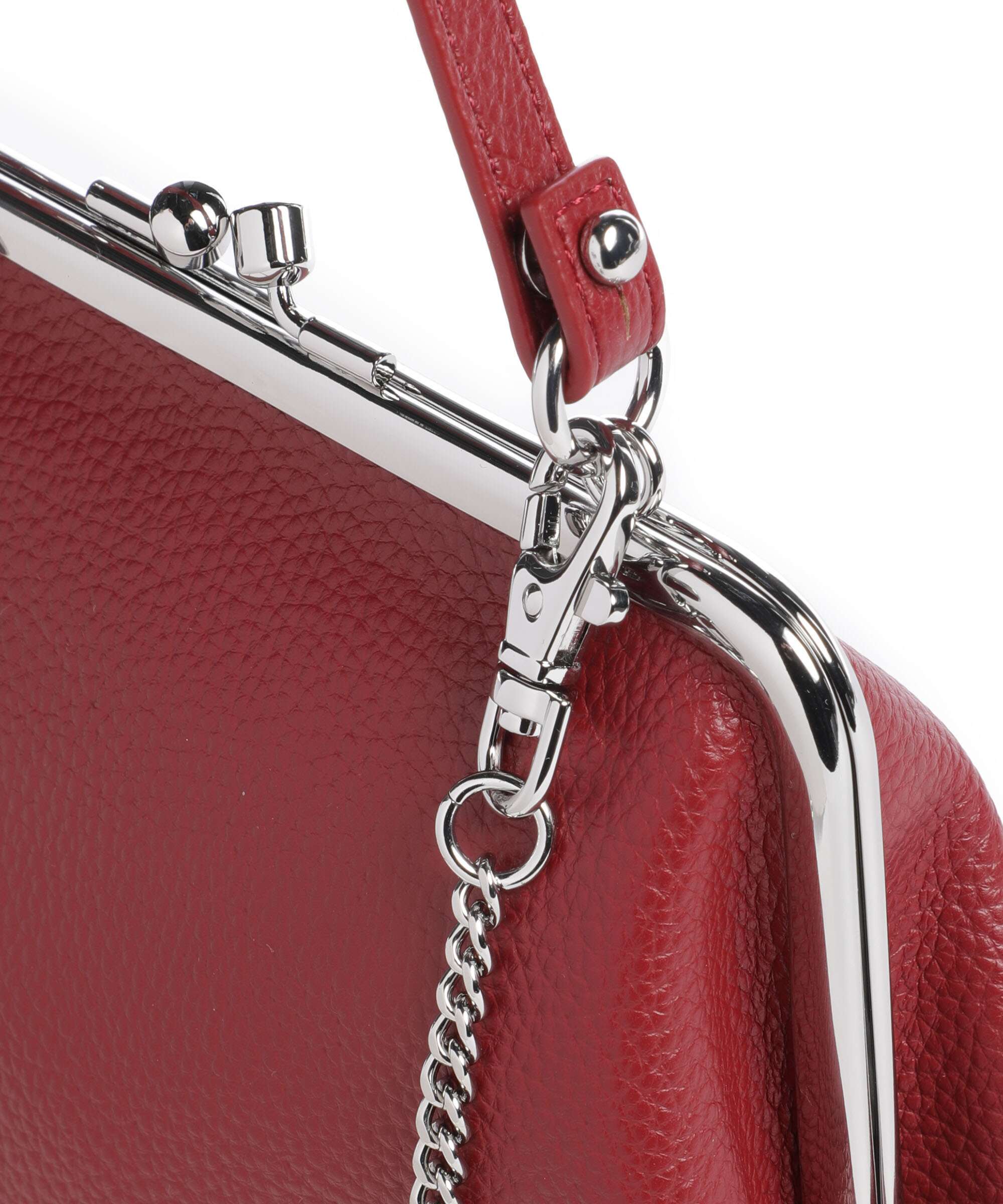 Vivienne Westwood Granny Frame Grain Crossbody bag red - Image 4