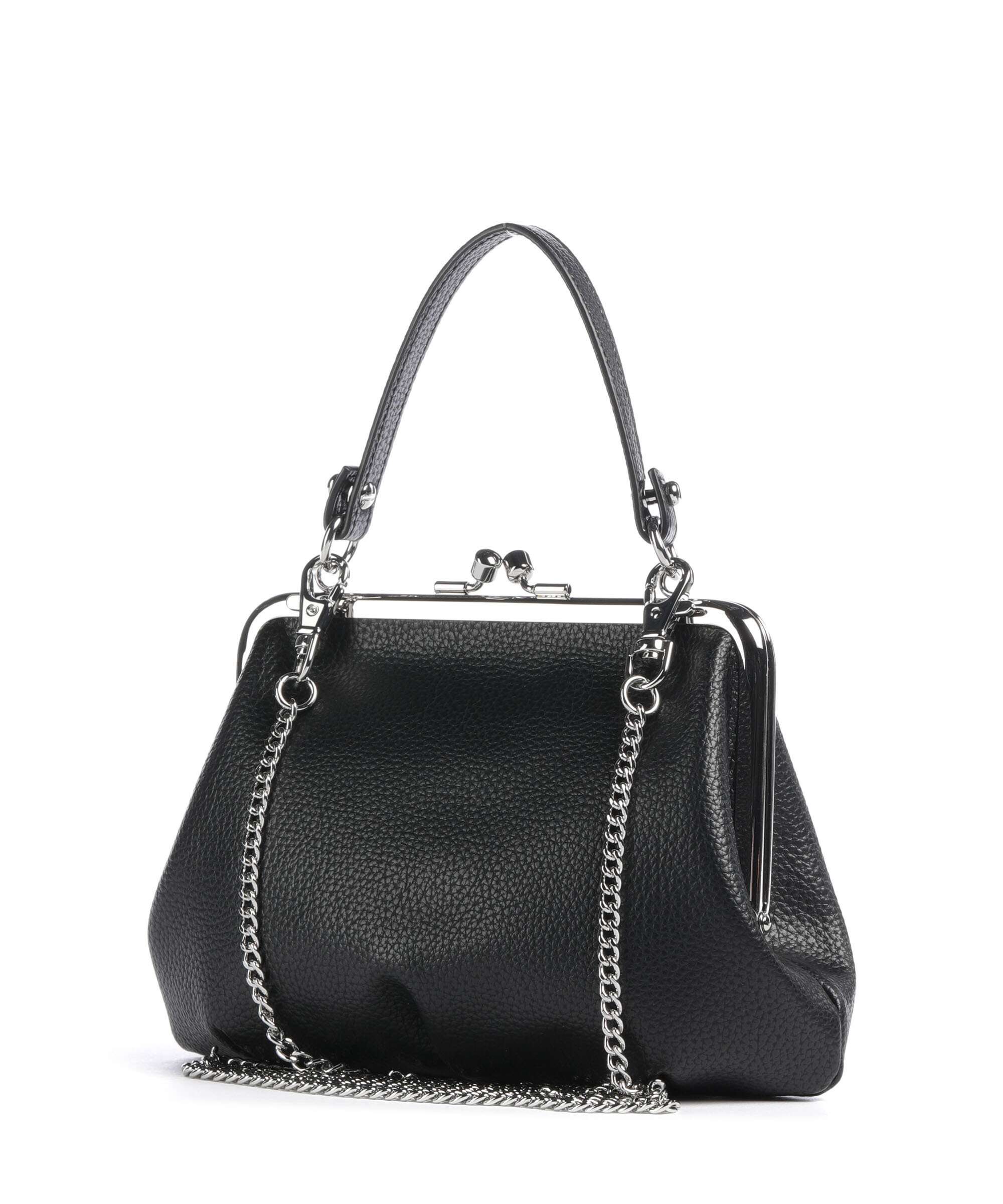 Vivienne Westwood Granny Frame Grain Handbag black - Image 2