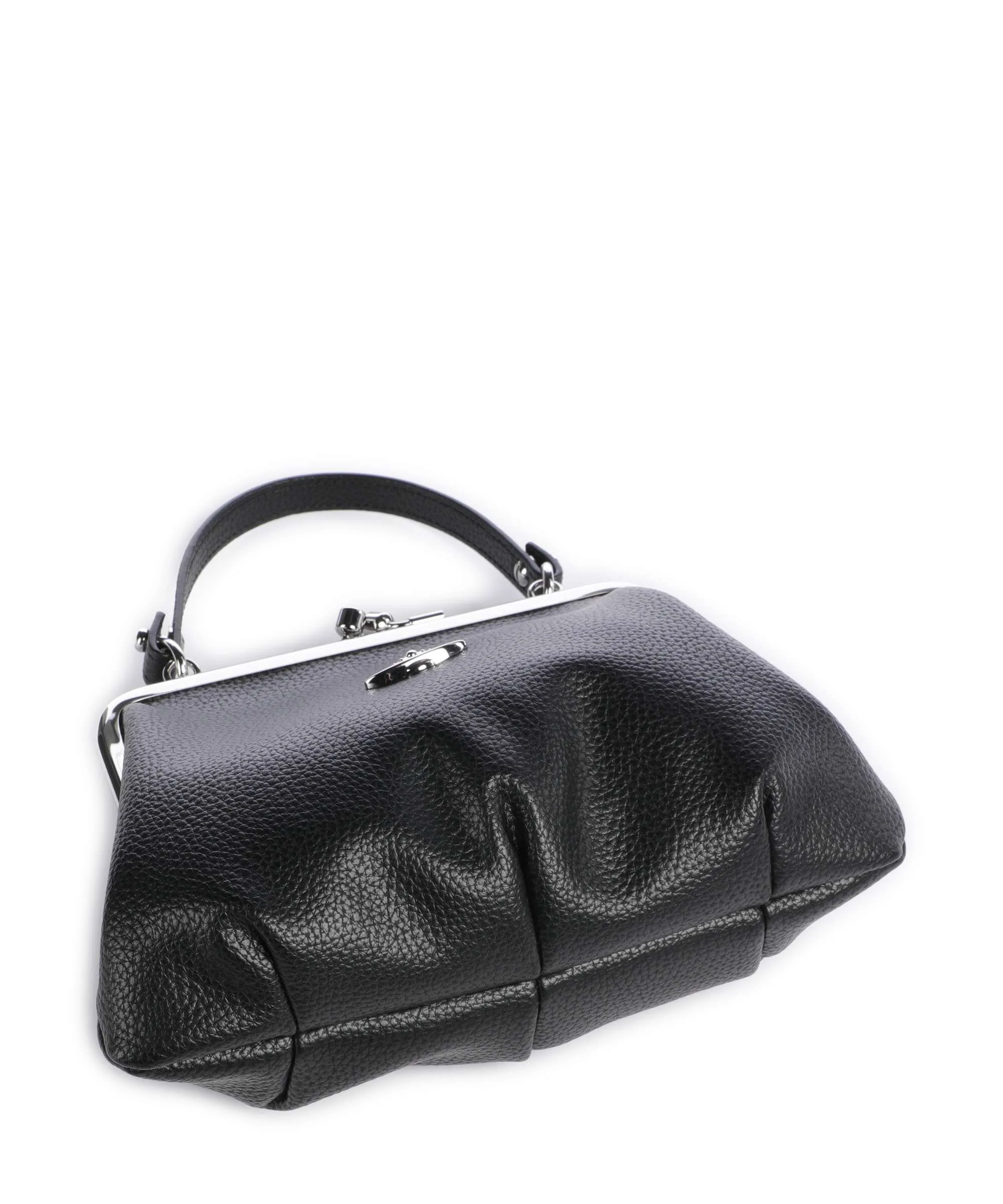 Vivienne Westwood Granny Frame Grain Handbag black - Image 5