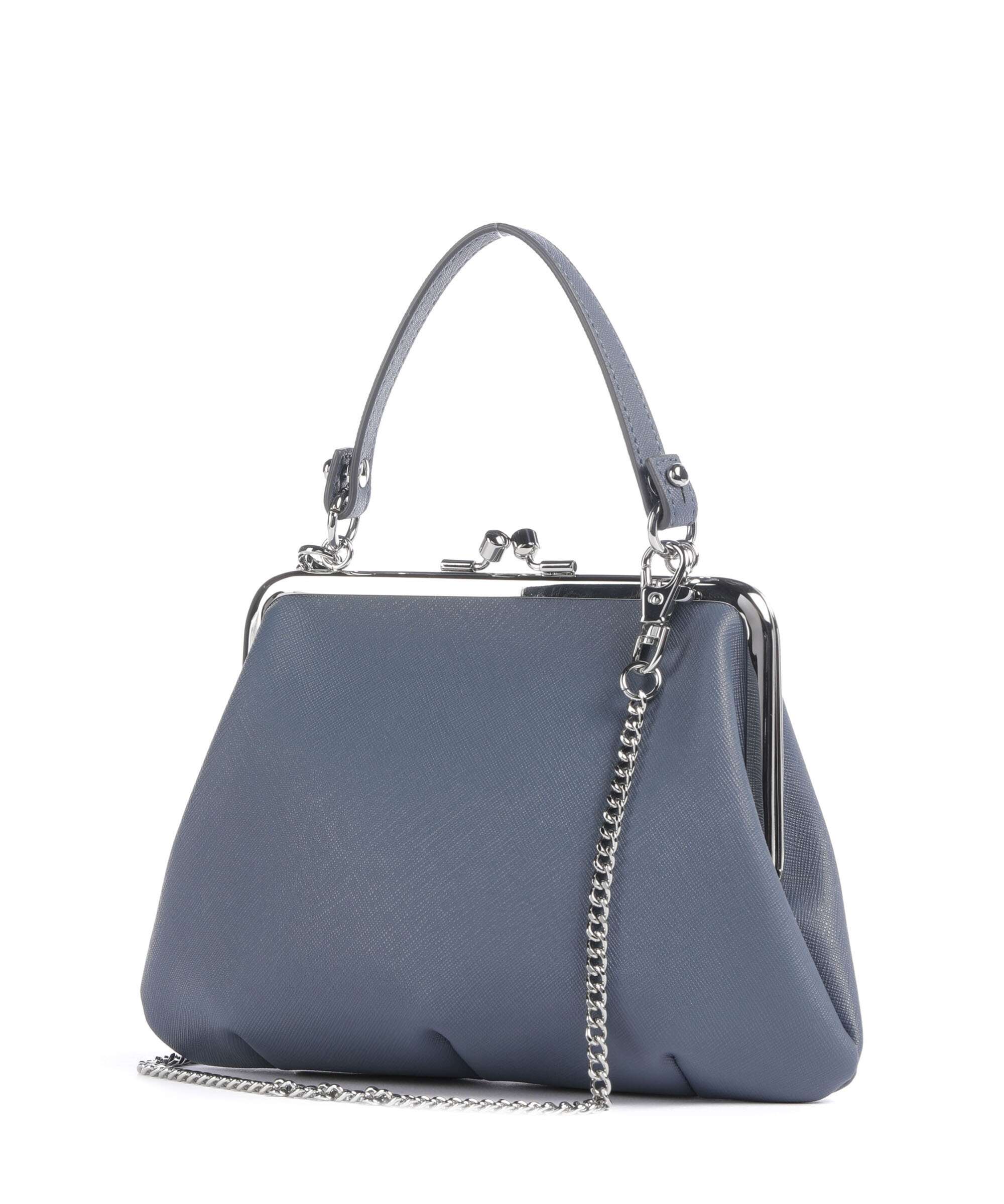 Vivienne Westwood Granny Frame Saffiano Handbag denim blue - Image 2