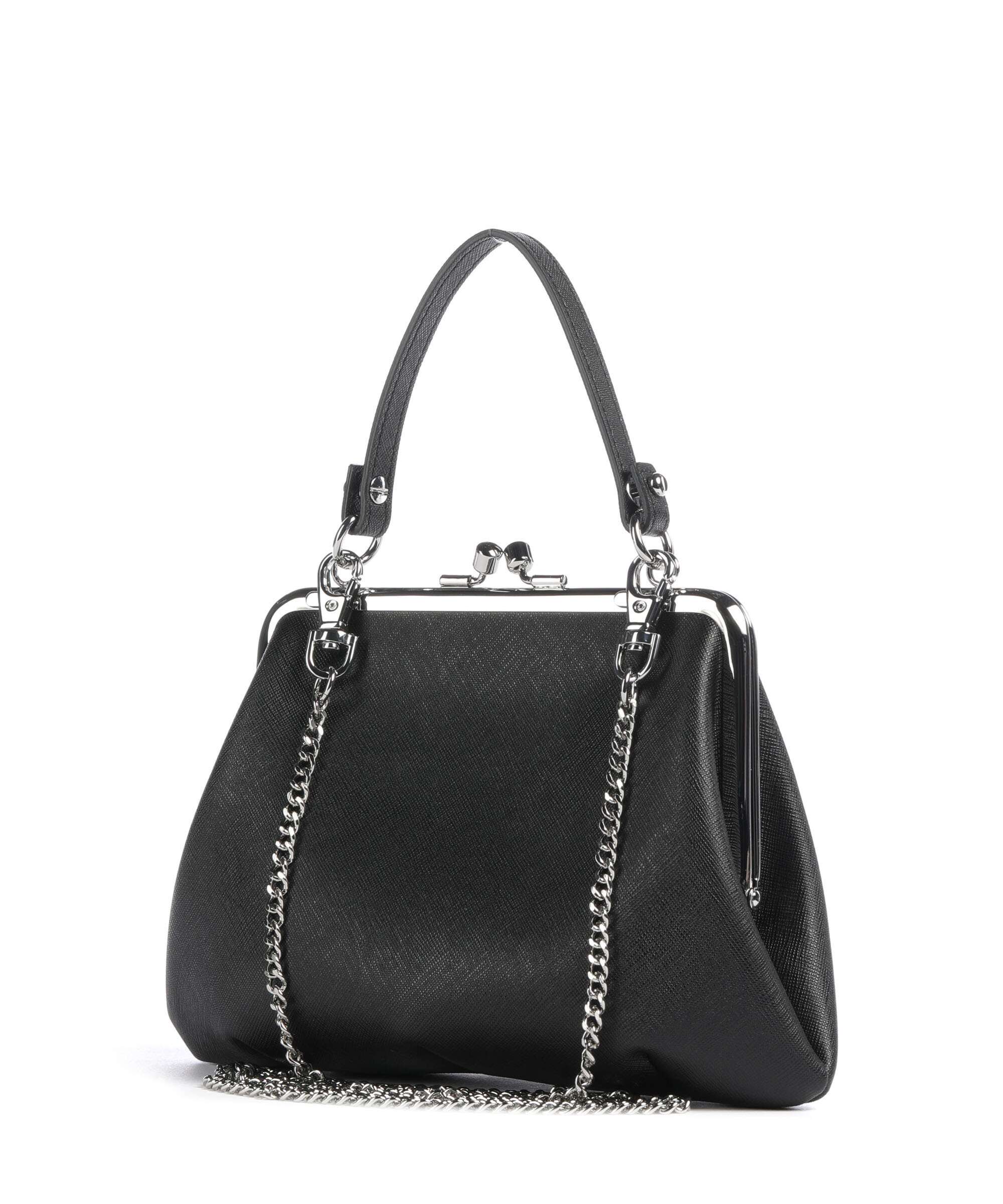Vivienne Westwood Granny Frame Saffiano Handbag black - Image 2
