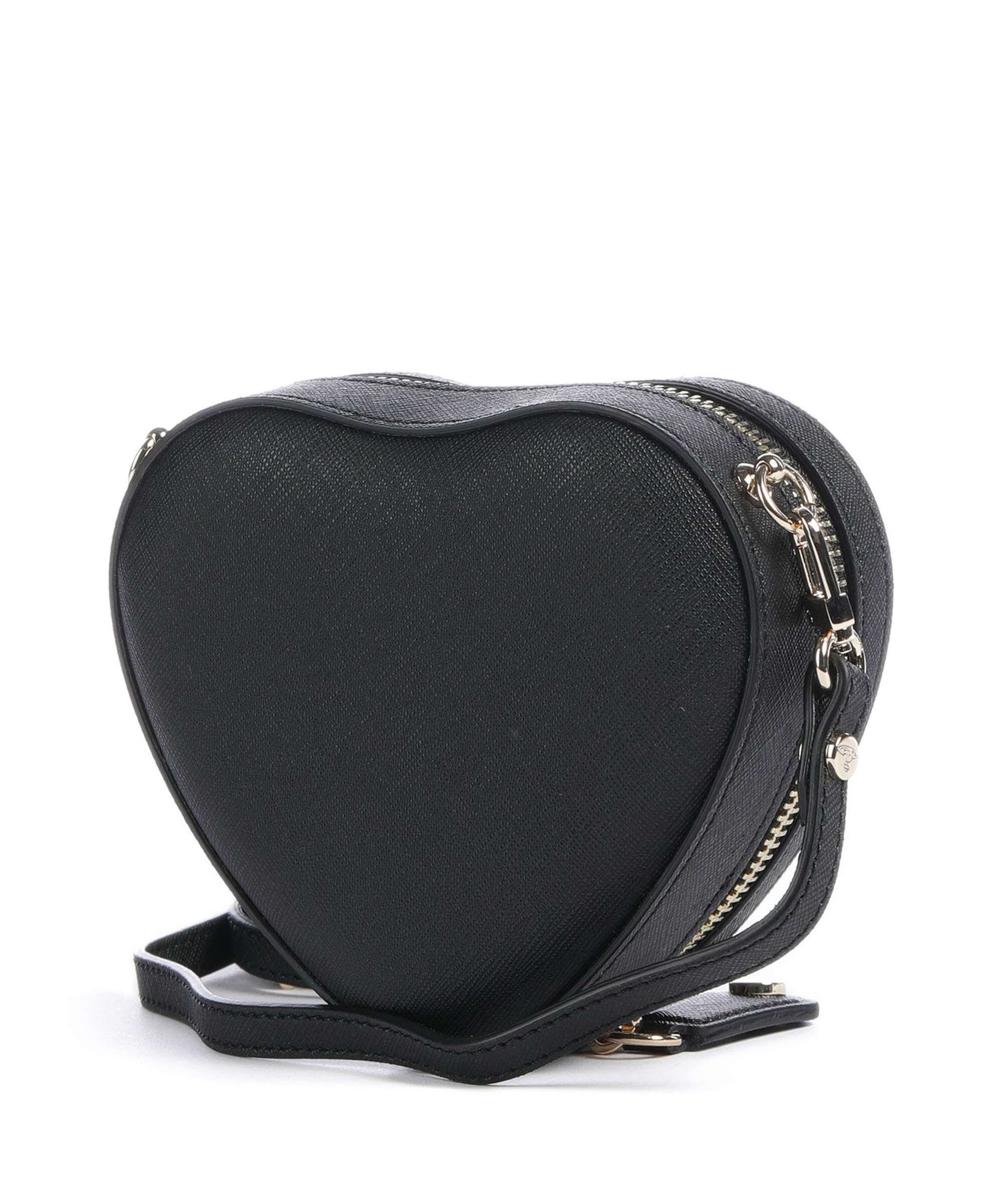 Vivienne Westwood Heart Saffiano Biogreen Mini Crossbody bag black - Image 2