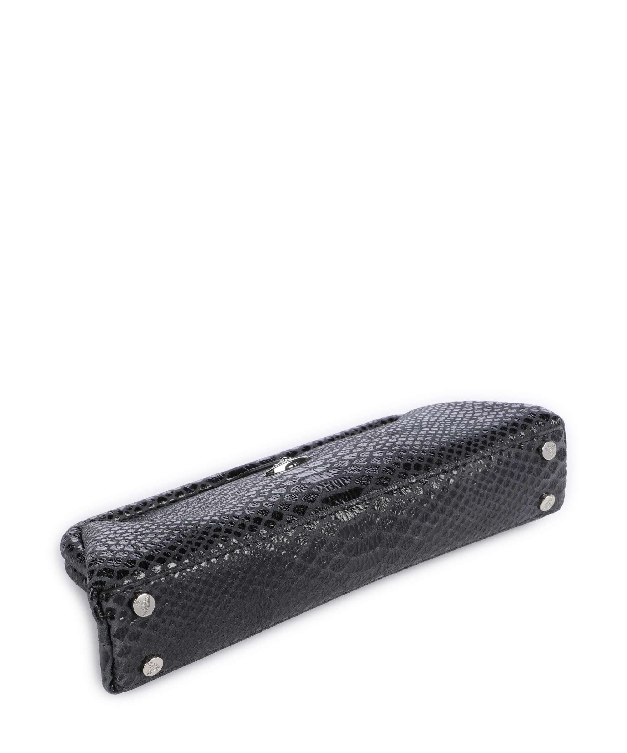 Vivienne Westwood Jane Snake Effect Shoulder bag dark grey - Image 4