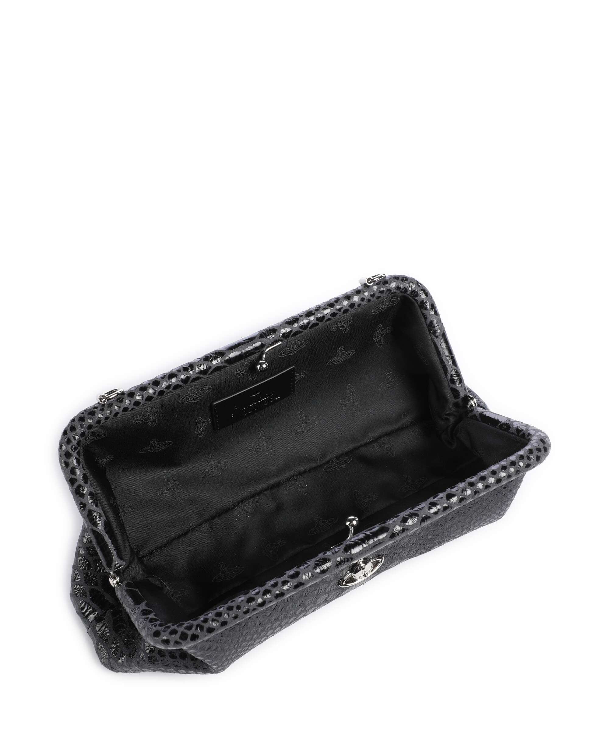 Vivienne Westwood Jane Snake Effect Shoulder bag dark grey - Image 5