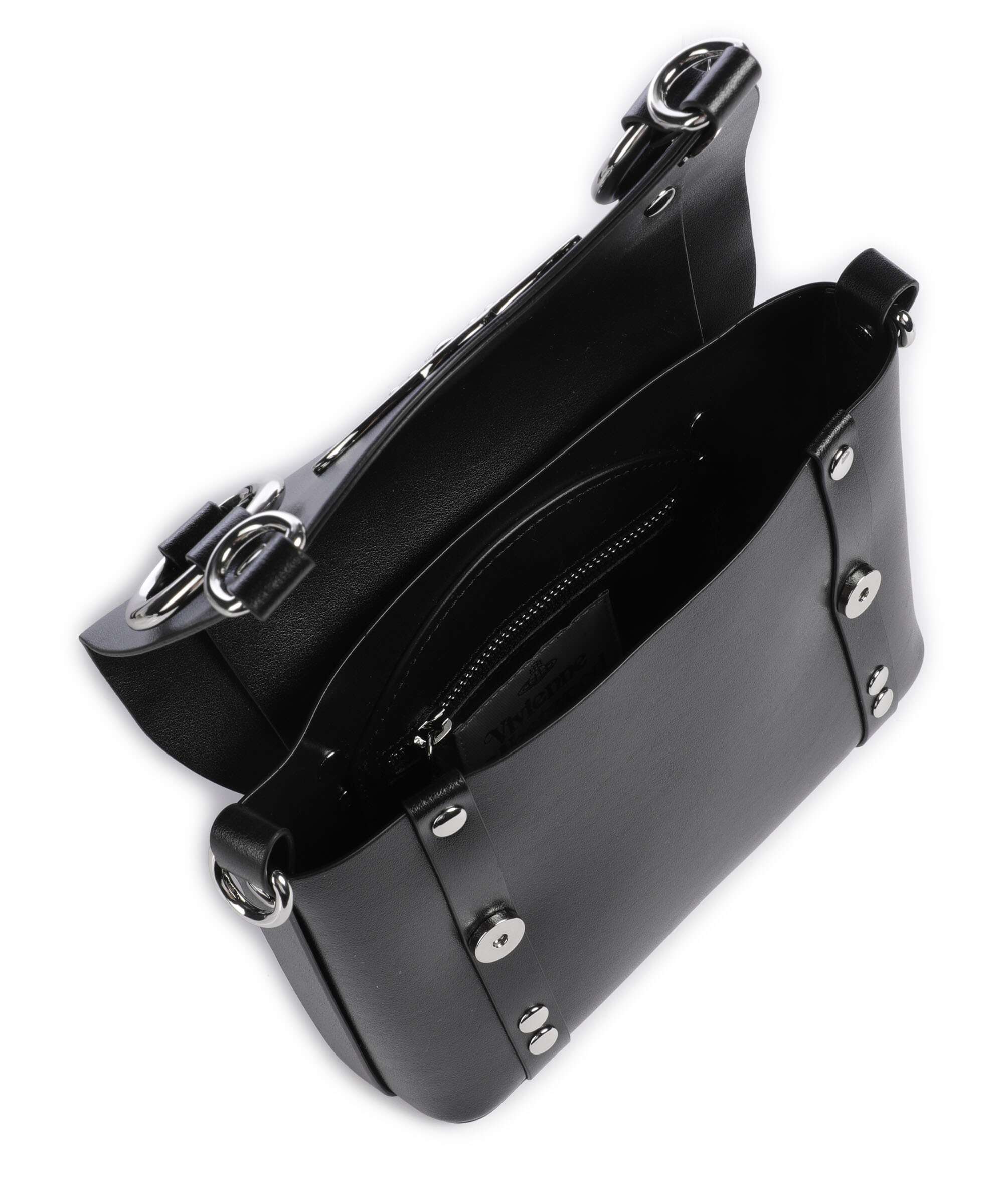 Vivienne Westwood Kim Smooth Crossbody bag black - Image 6