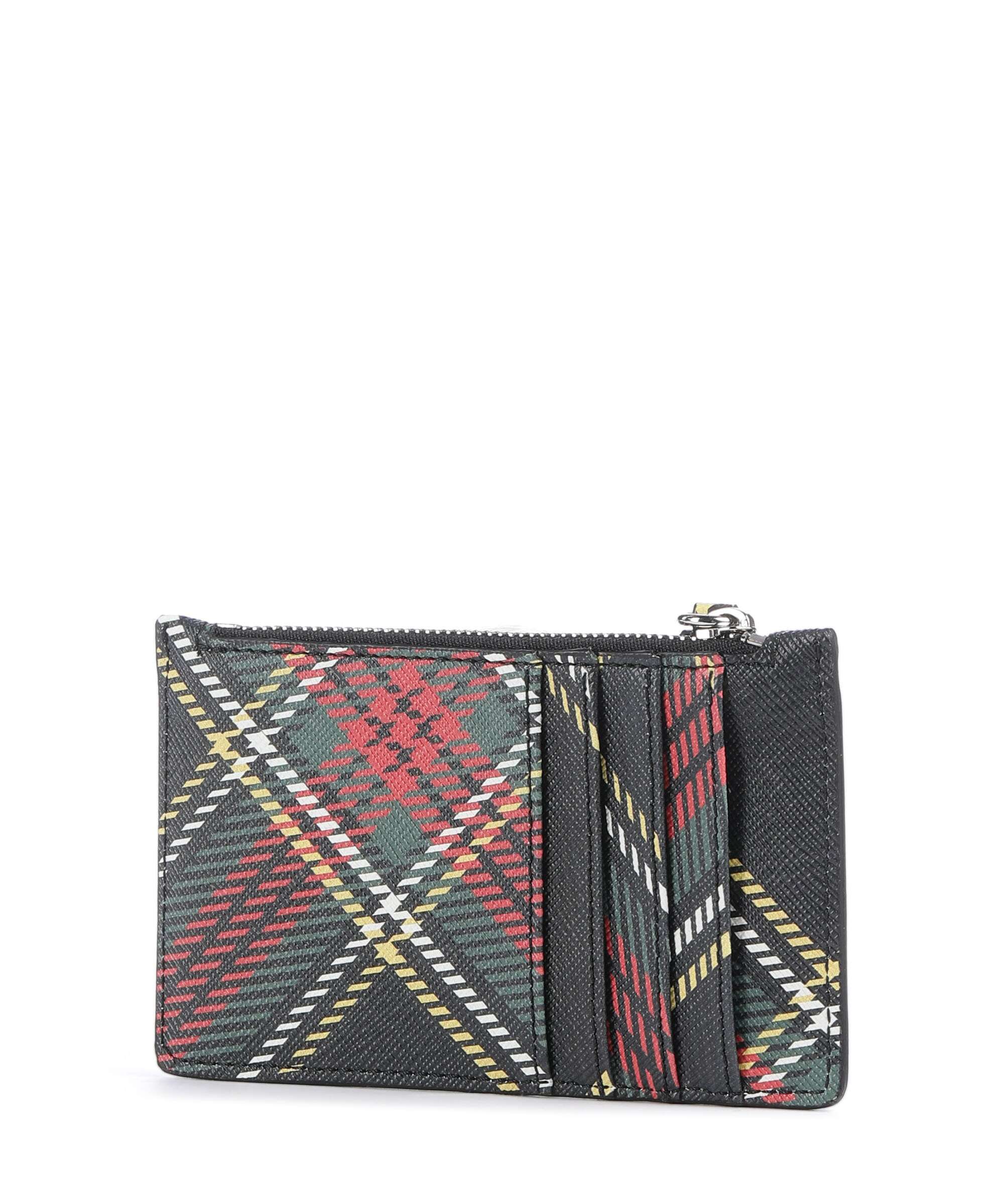 Vivienne Westwood Saffiano Printed Slim Credit card holder chelsea tartan - Image 2
