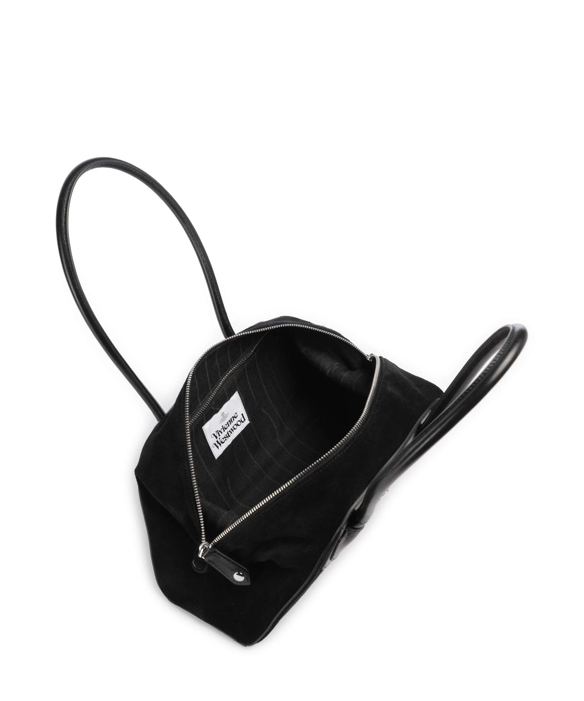 Vivienne Westwood Shirley Suede Small Shoulder bag black - Image 5