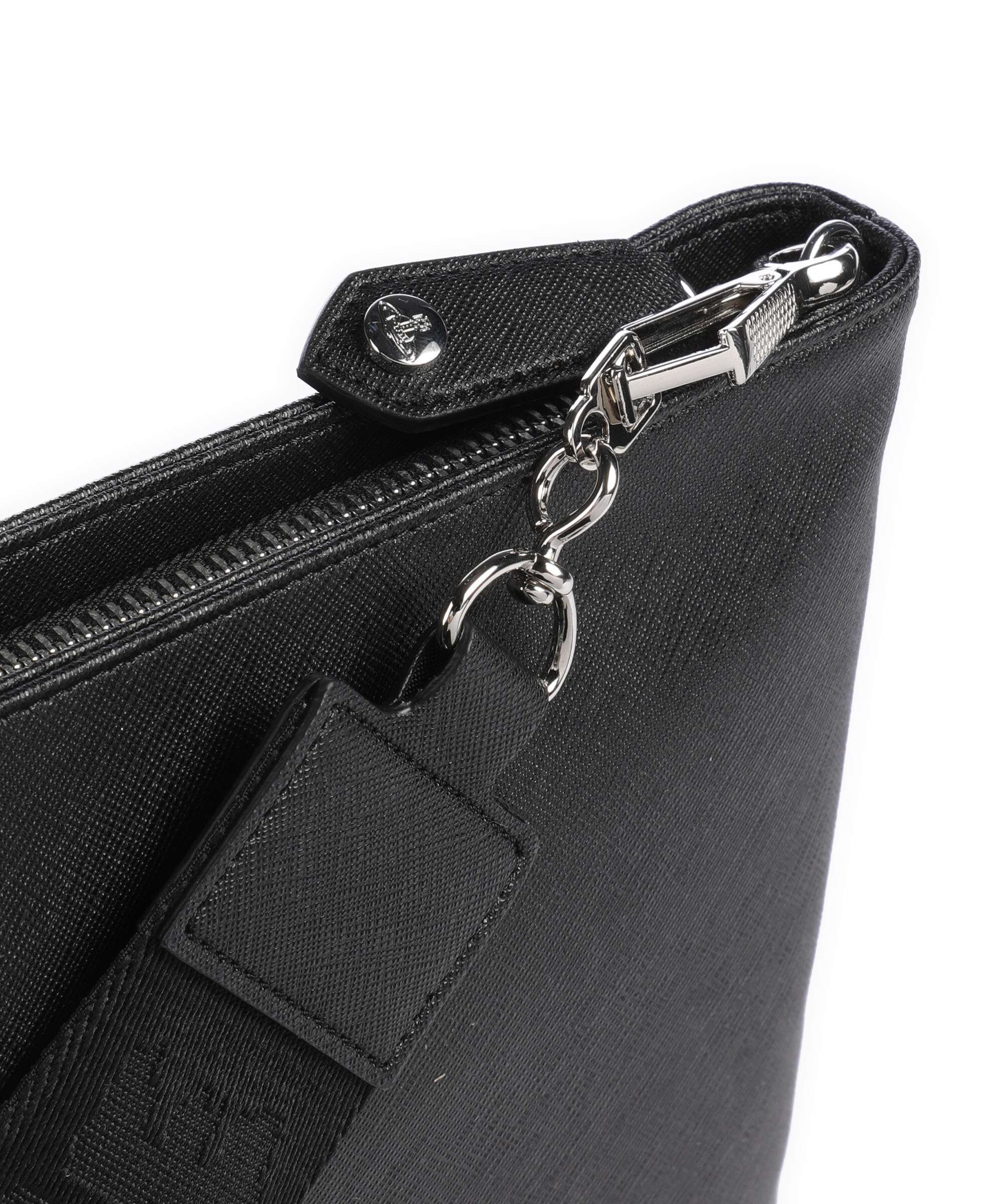 Vivienne Westwood Squire Square Saffiano Crossbody bag black - Image 4
