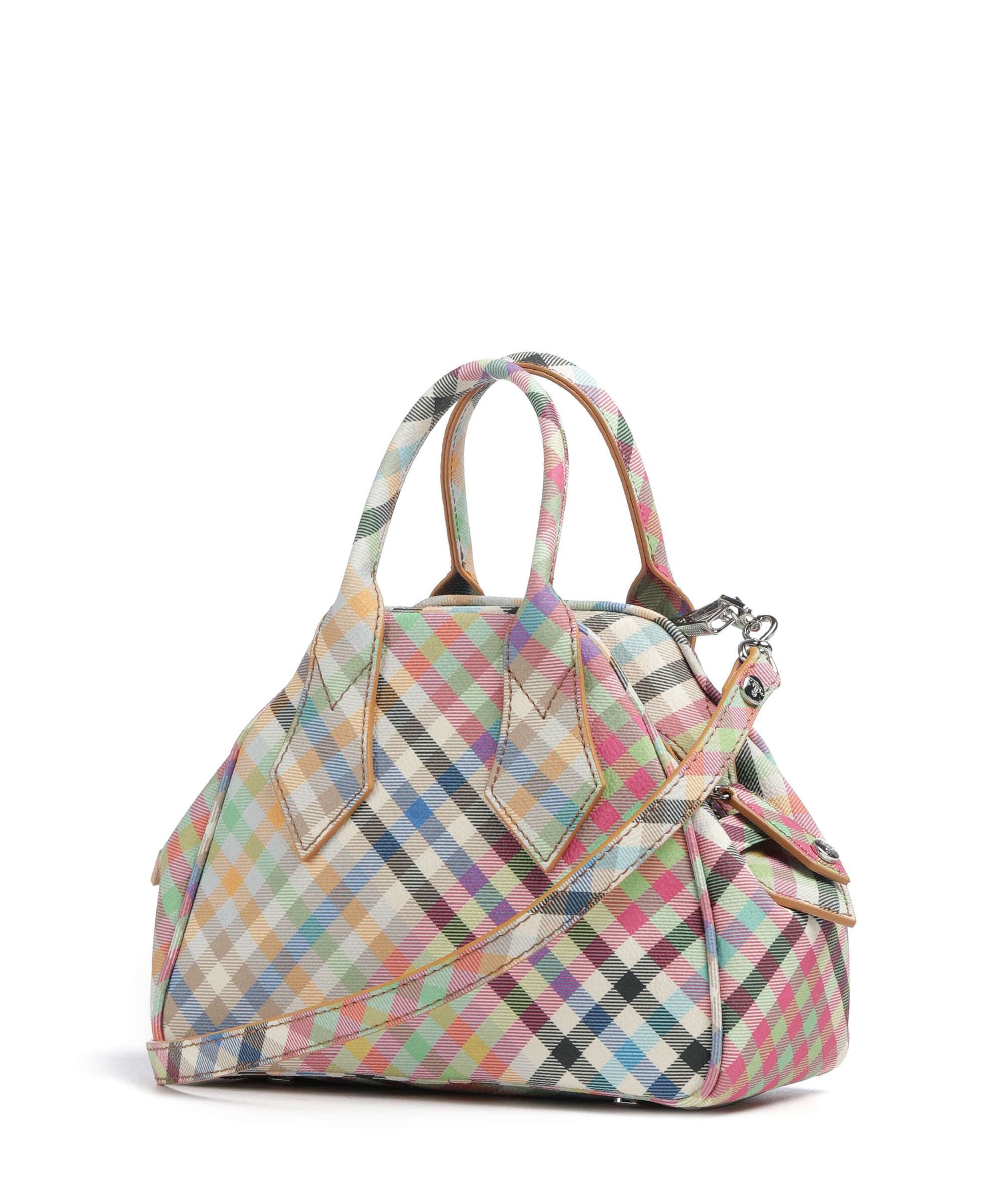 Vivienne Westwood Yasmine Buccia D'Arancia Small Handbag heather plaid - Image 2