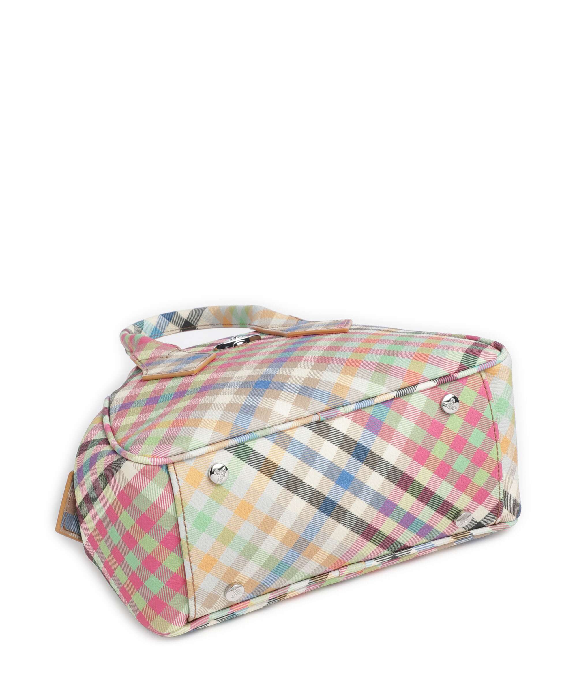 Vivienne Westwood Yasmine Buccia D'Arancia Small Handbag heather plaid - Image 4