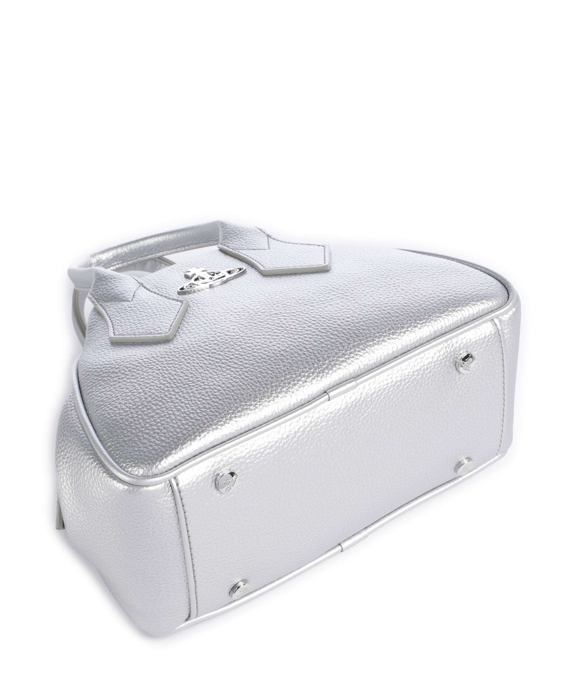 Vivienne Westwood Yasmine Grain Small Handbag silver - Image 5