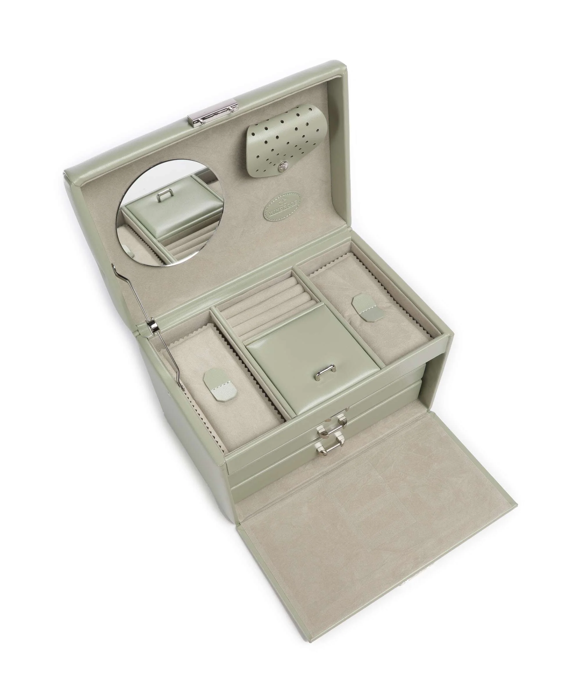 Windrose Merino Jewelry box salbei - Image 3