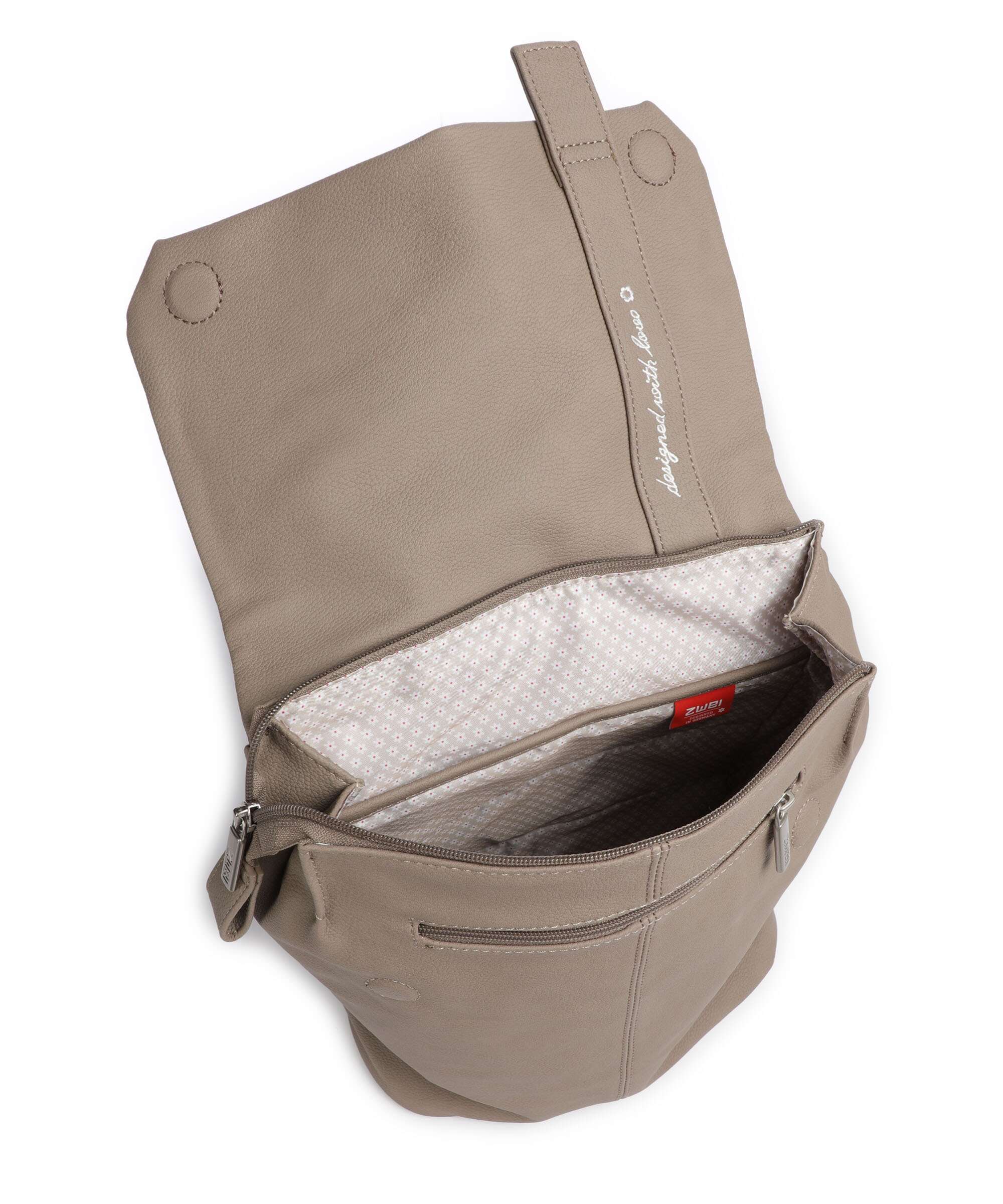 Zwei Mademoiselle.M MR13 Backpack nubuk/cappuccino - Image 5