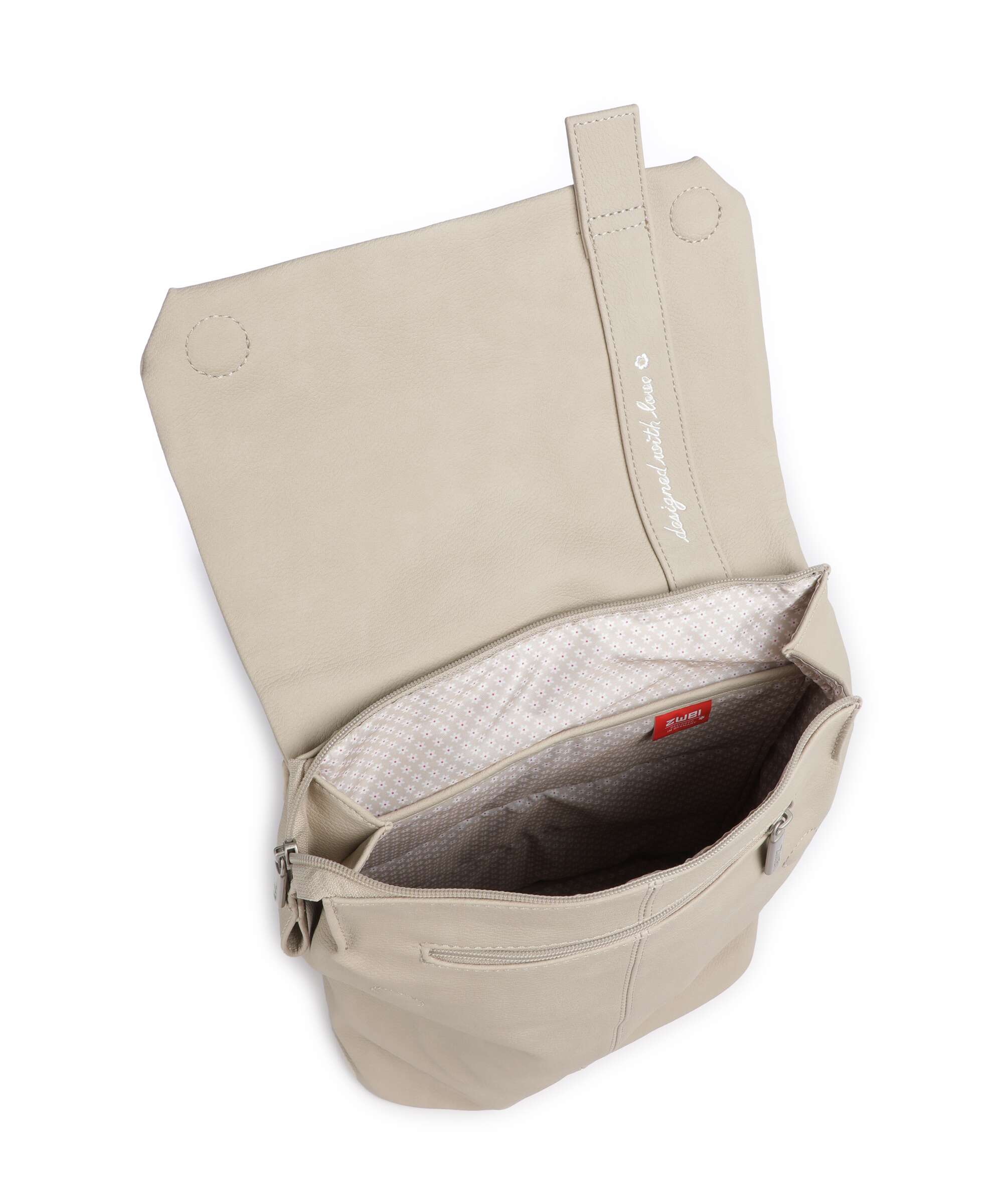 Zwei Mademoiselle.M MR13 Backpack nubuk linen - Image 5