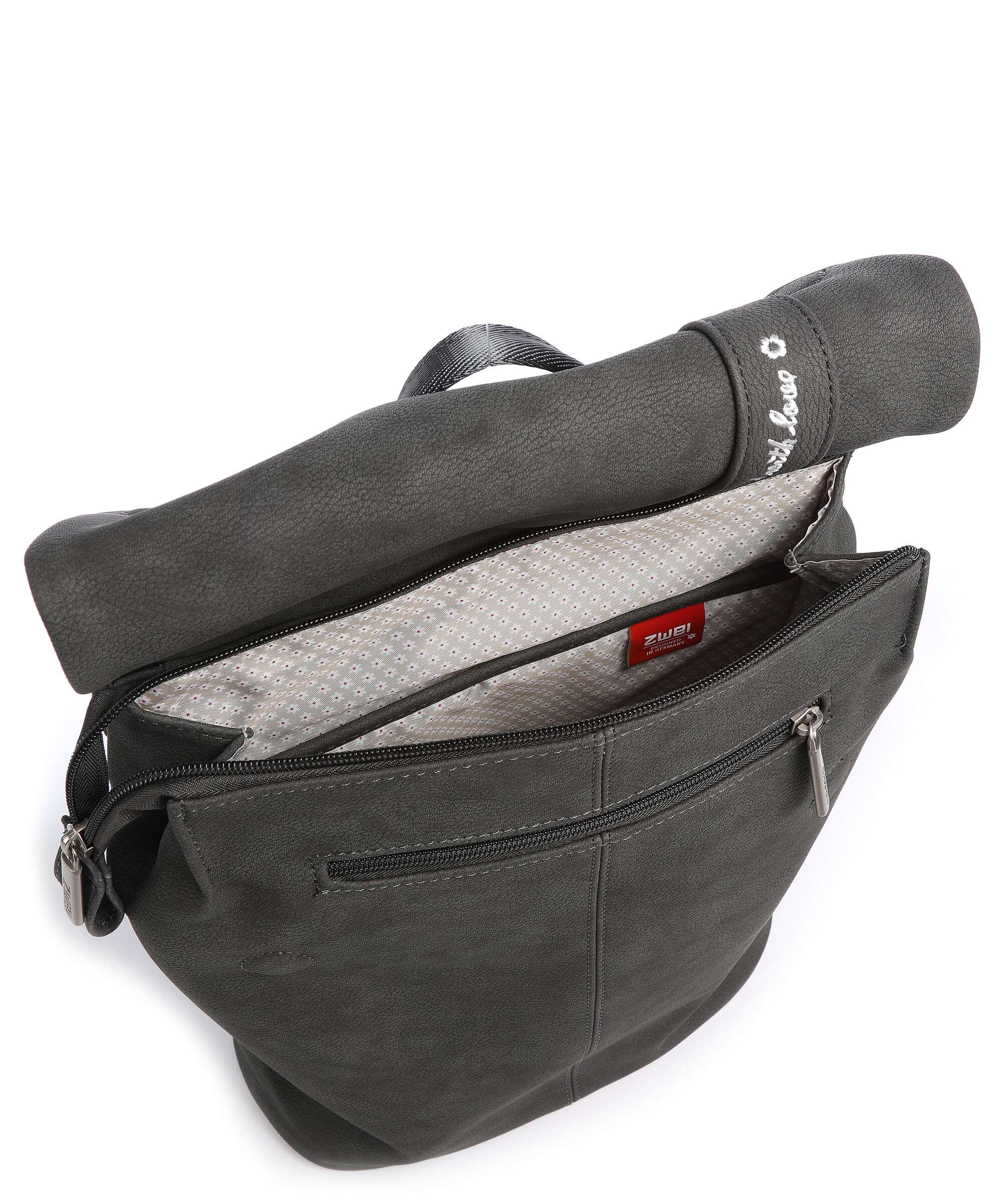 Zwei Mademoiselle.M MR13 Backpack nubuk stone - Image 5